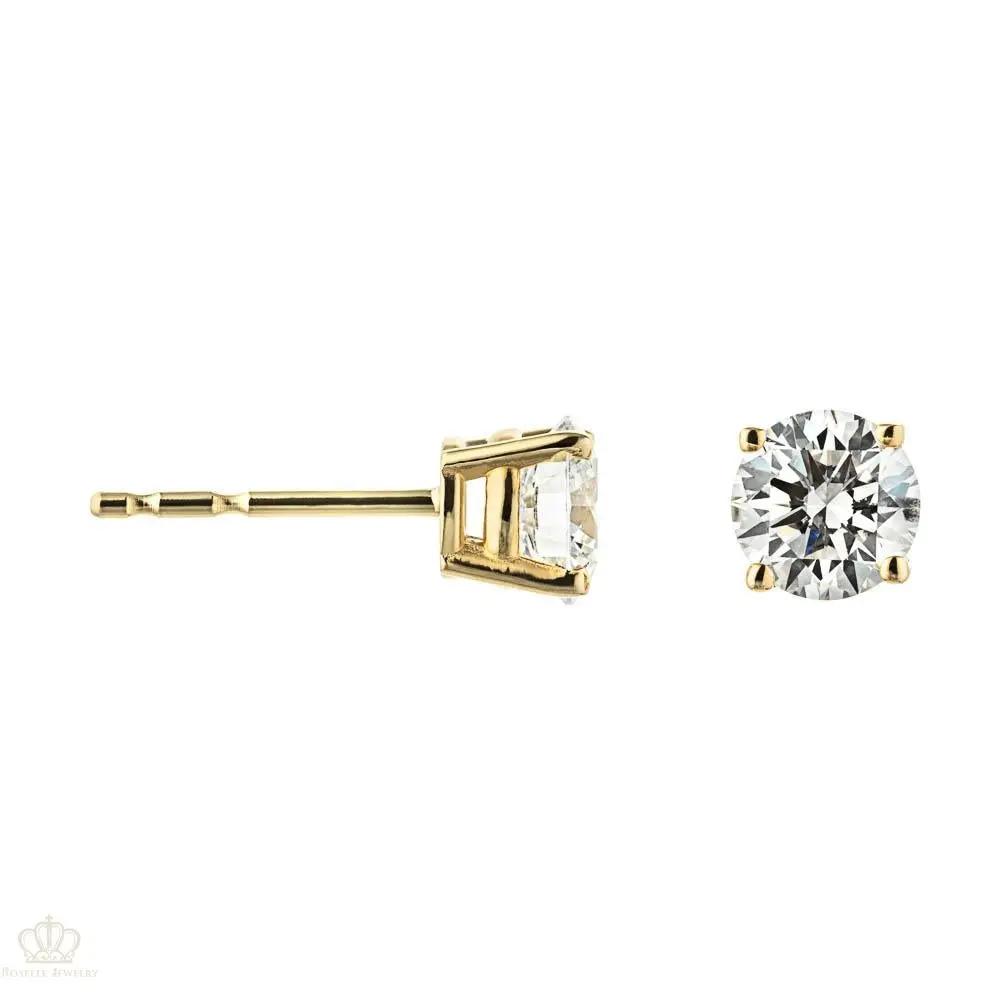 Four Prong Basket Stud Earrings (Setting Only) - DC002 CHARLISA™