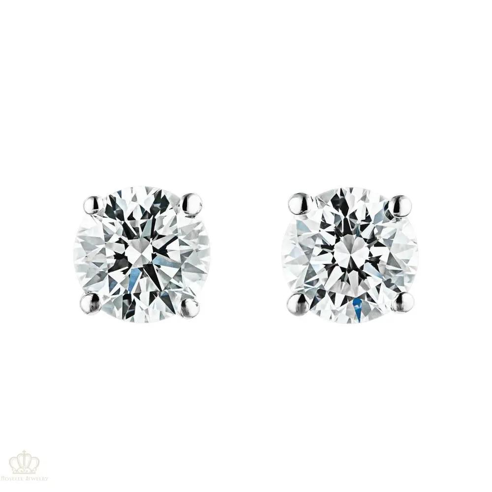 Four Prong Basket Stud Earrings (Setting Only) - DC002 CHARLISA™