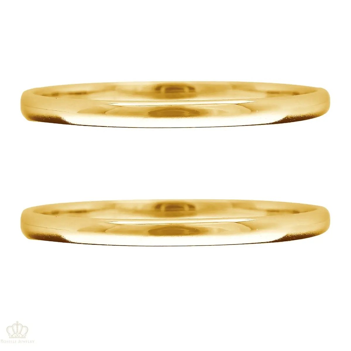 Unique Couple Wedding Ring Set - WM34 CHARLISA™