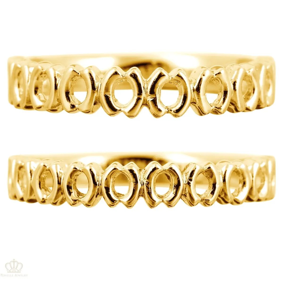 Unique Couple Wedding Ring Set - WM37 CHARLISA™