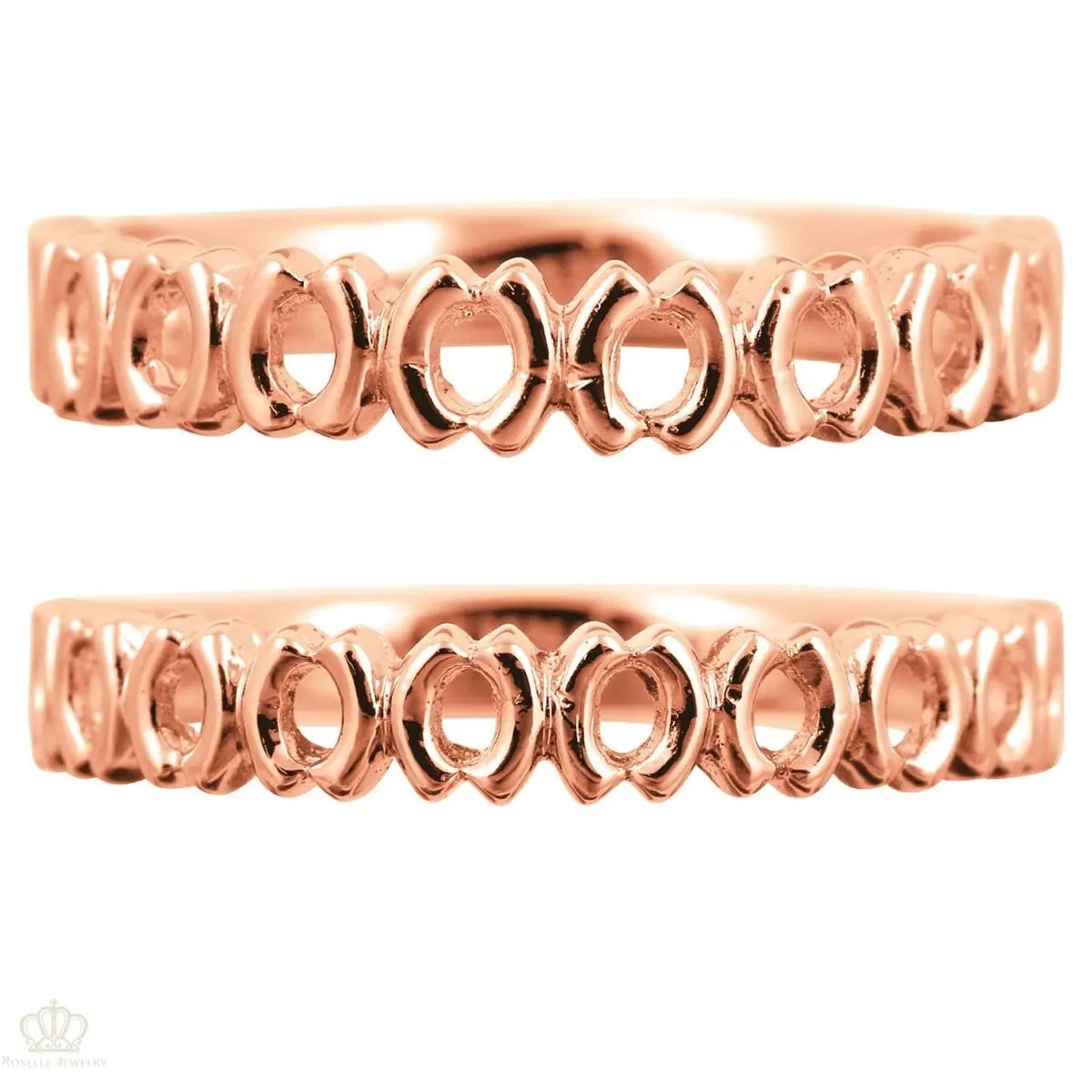 Unique Couple Wedding Ring Set - WM37 CHARLISA™