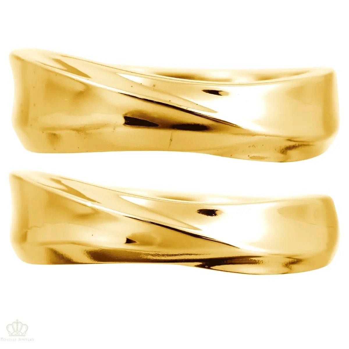 Unique Couple Wedding Ring Set - WM38 CHARLISA™