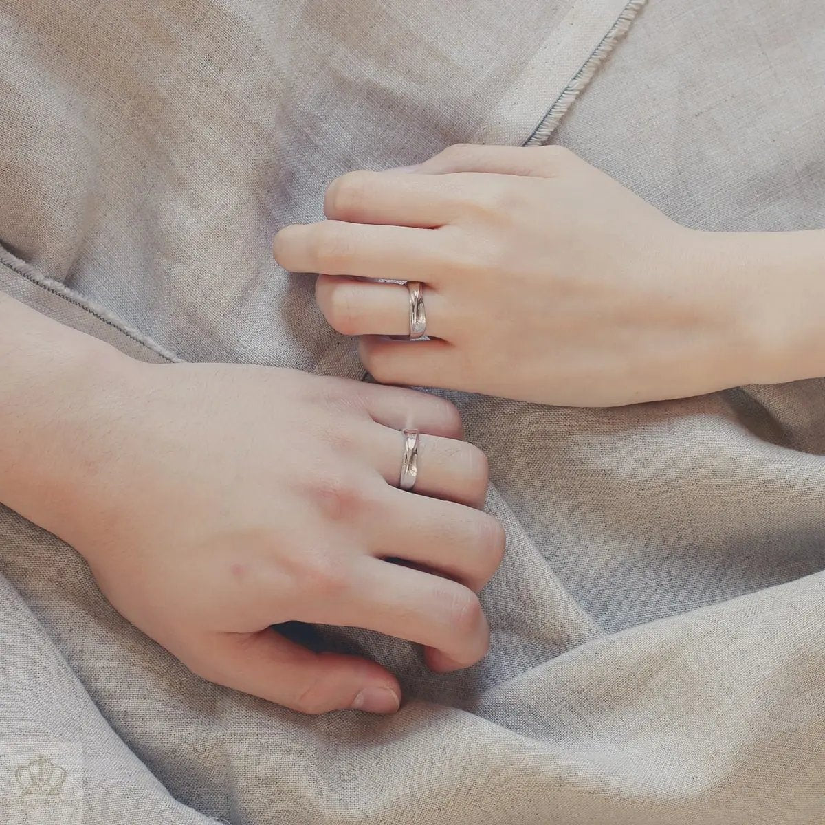 Unique Couple Wedding Ring Set - WM38 CHARLISA™