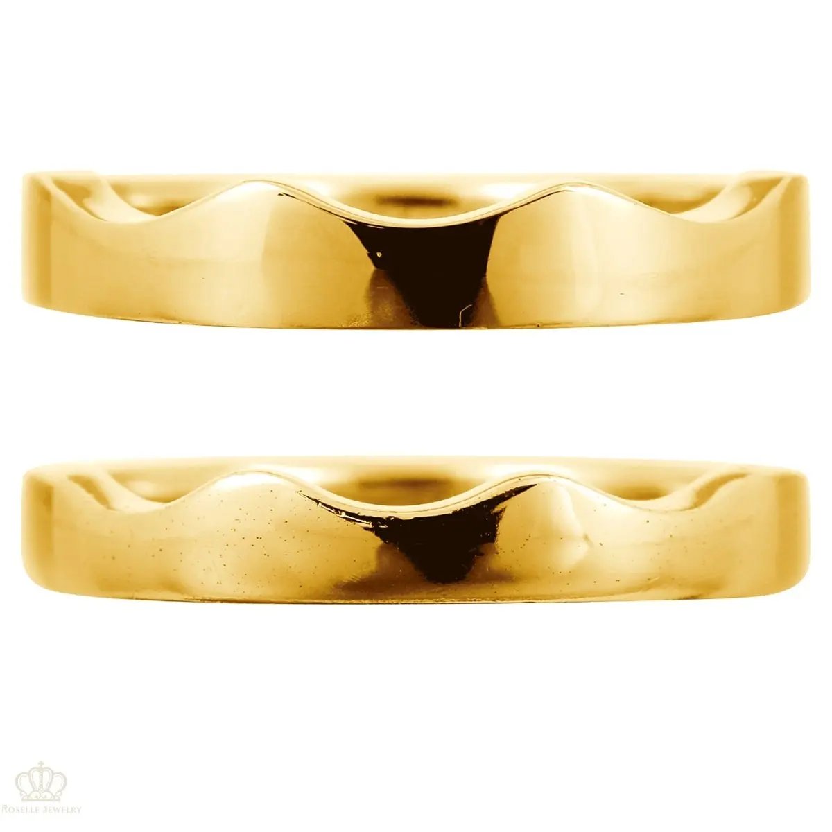 Unique Couple Wedding Ring Set - WM39 CHARLISA™