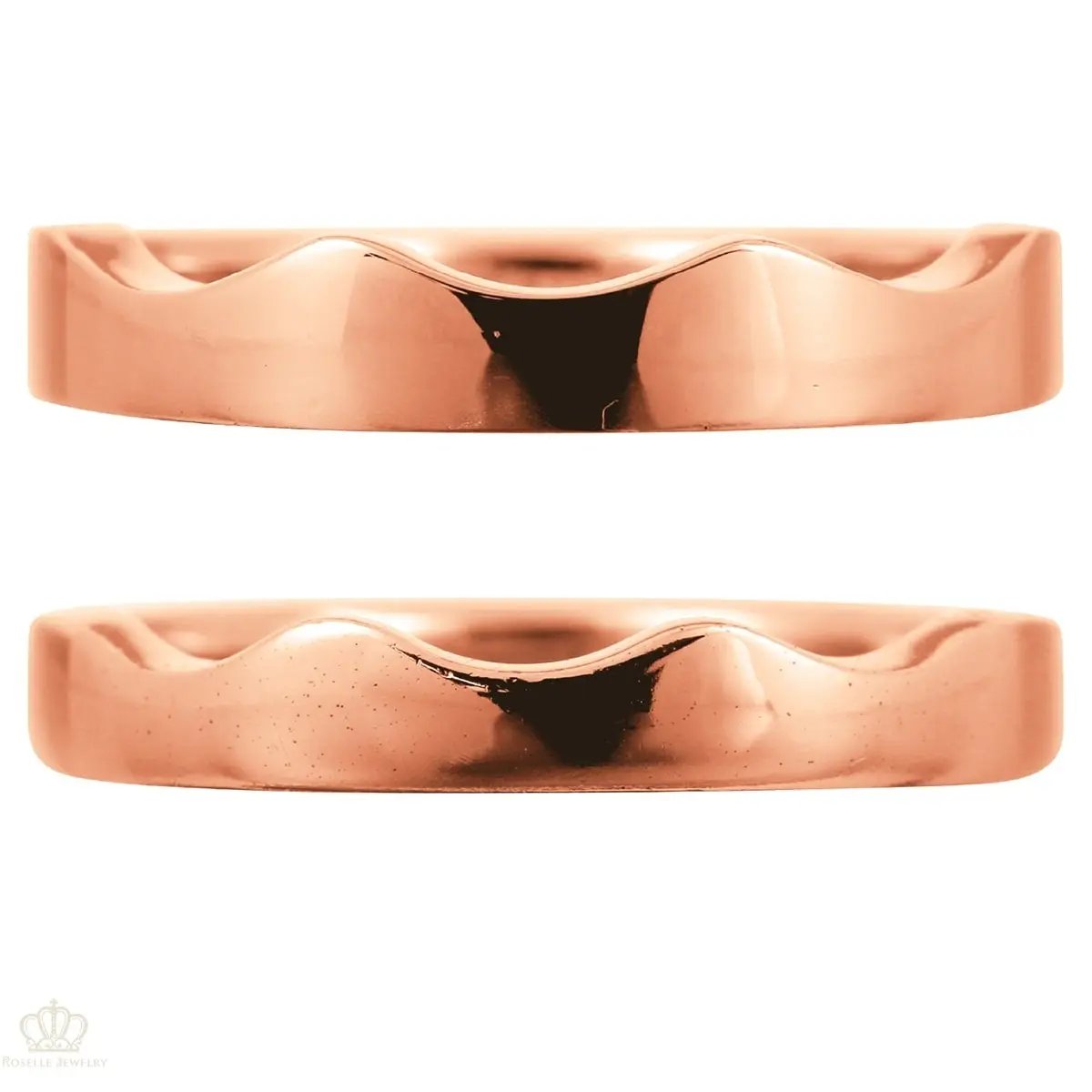 Unique Couple Wedding Ring Set - WM39 CHARLISA™