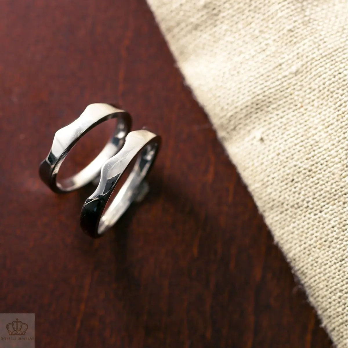 Unique Couple Wedding Ring Set - WM39 CHARLISA™