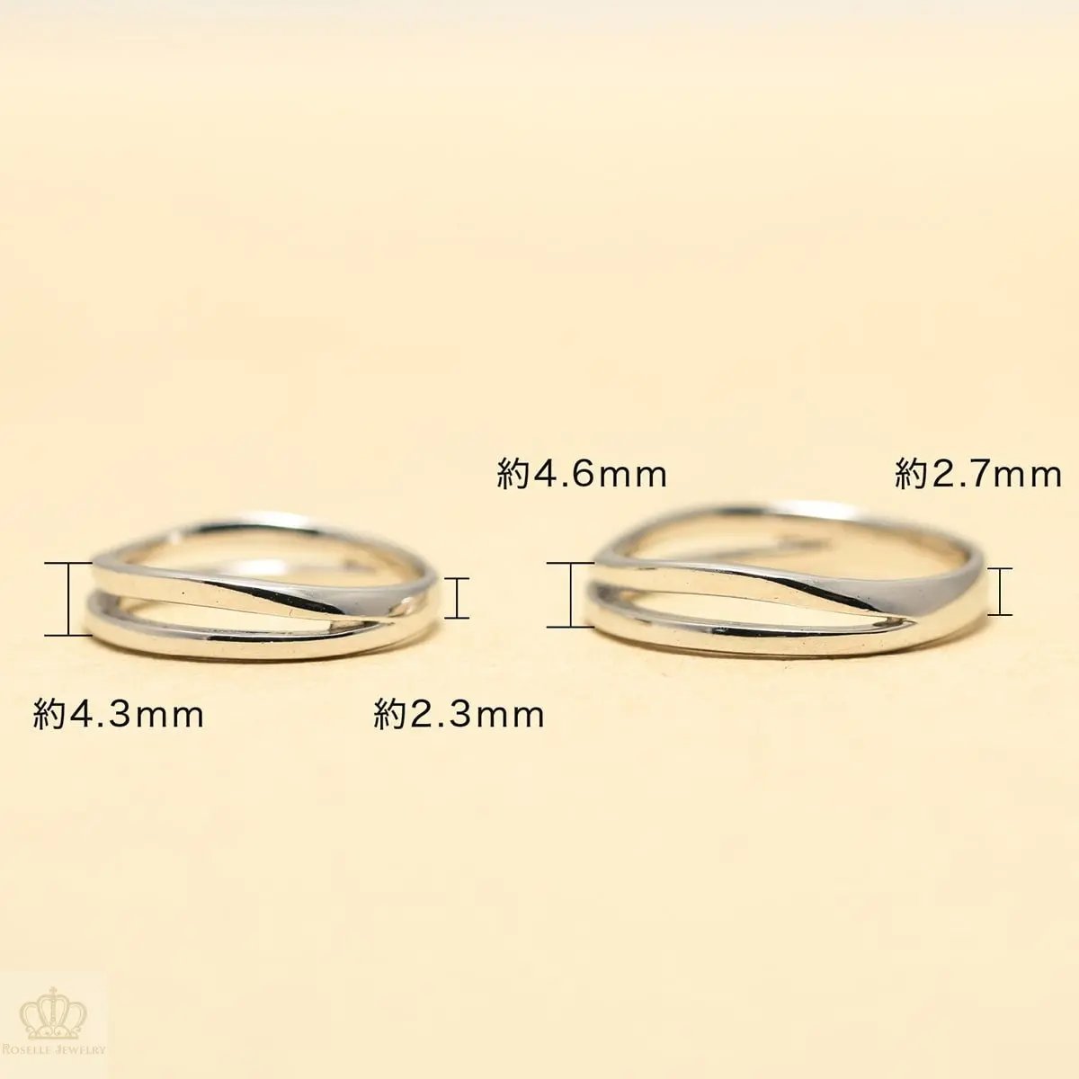 Unique Couple Wedding Ring Set - WM41 CHARLISA™