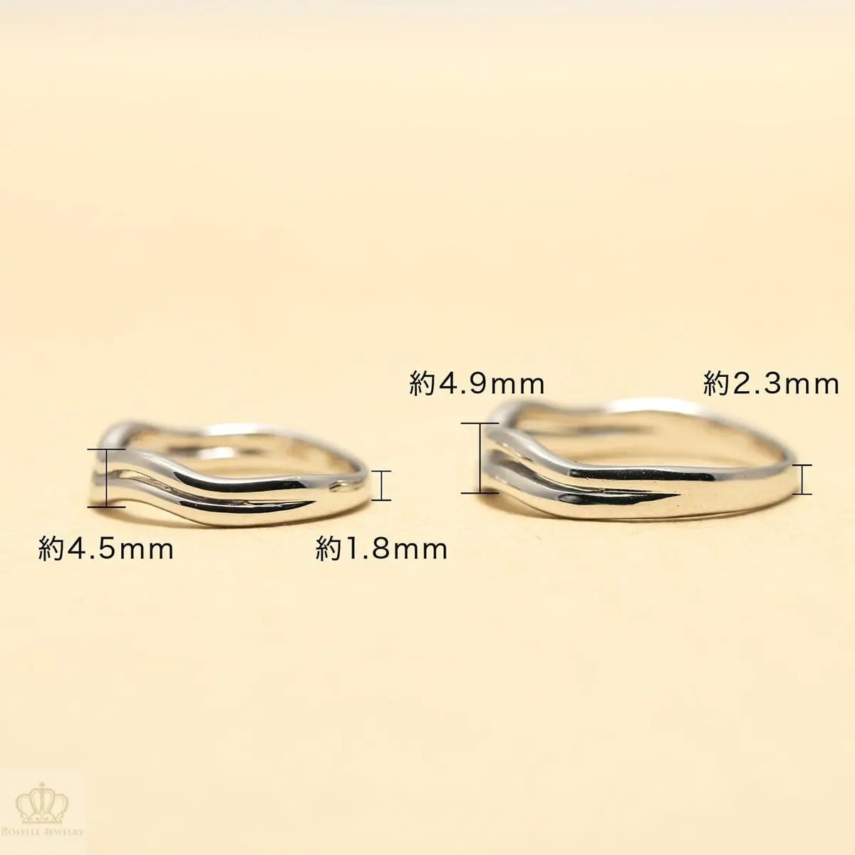 Unique Couple Wedding Ring Set - WM42 CHARLISA™