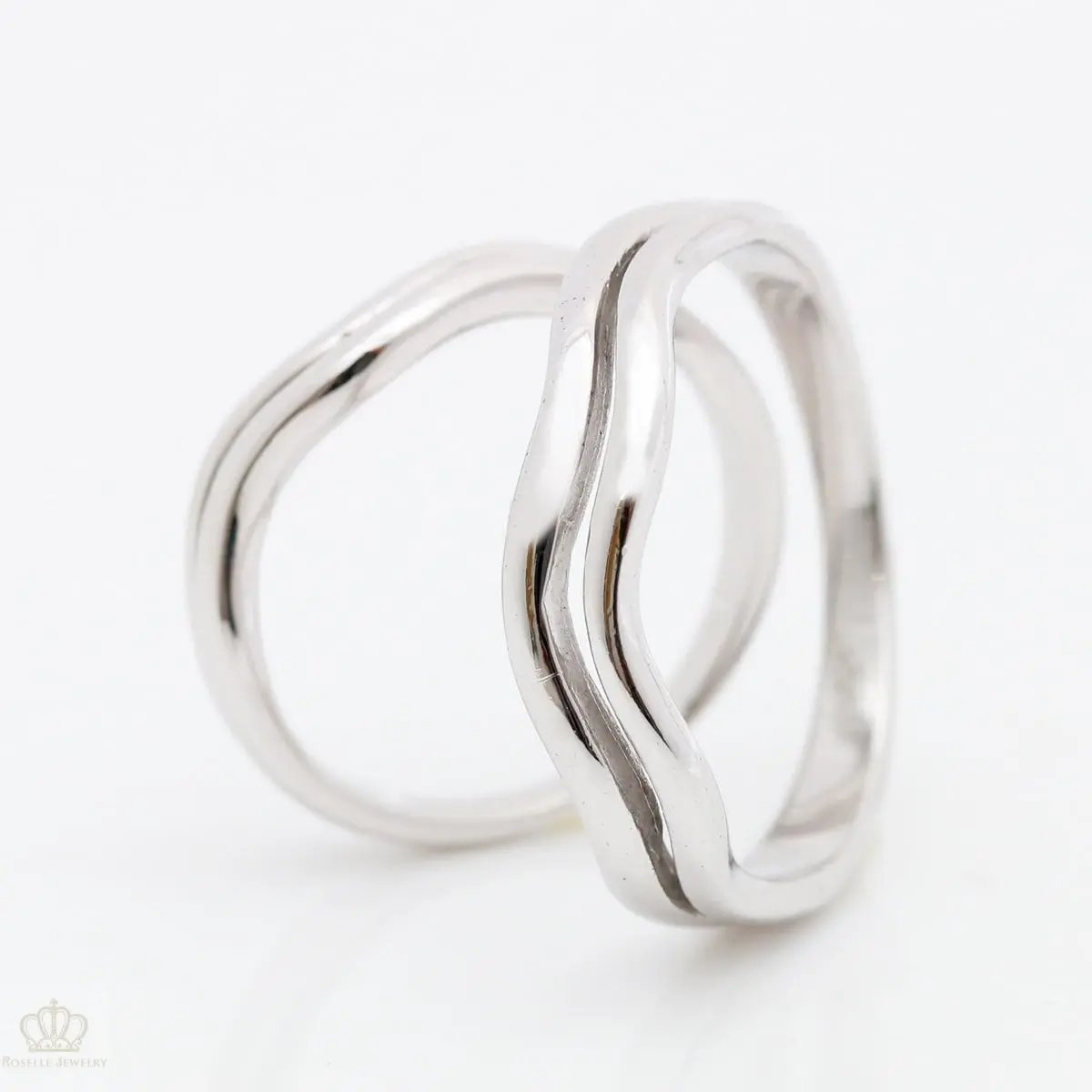 Unique Couple Wedding Ring Set - WM42 CHARLISA™