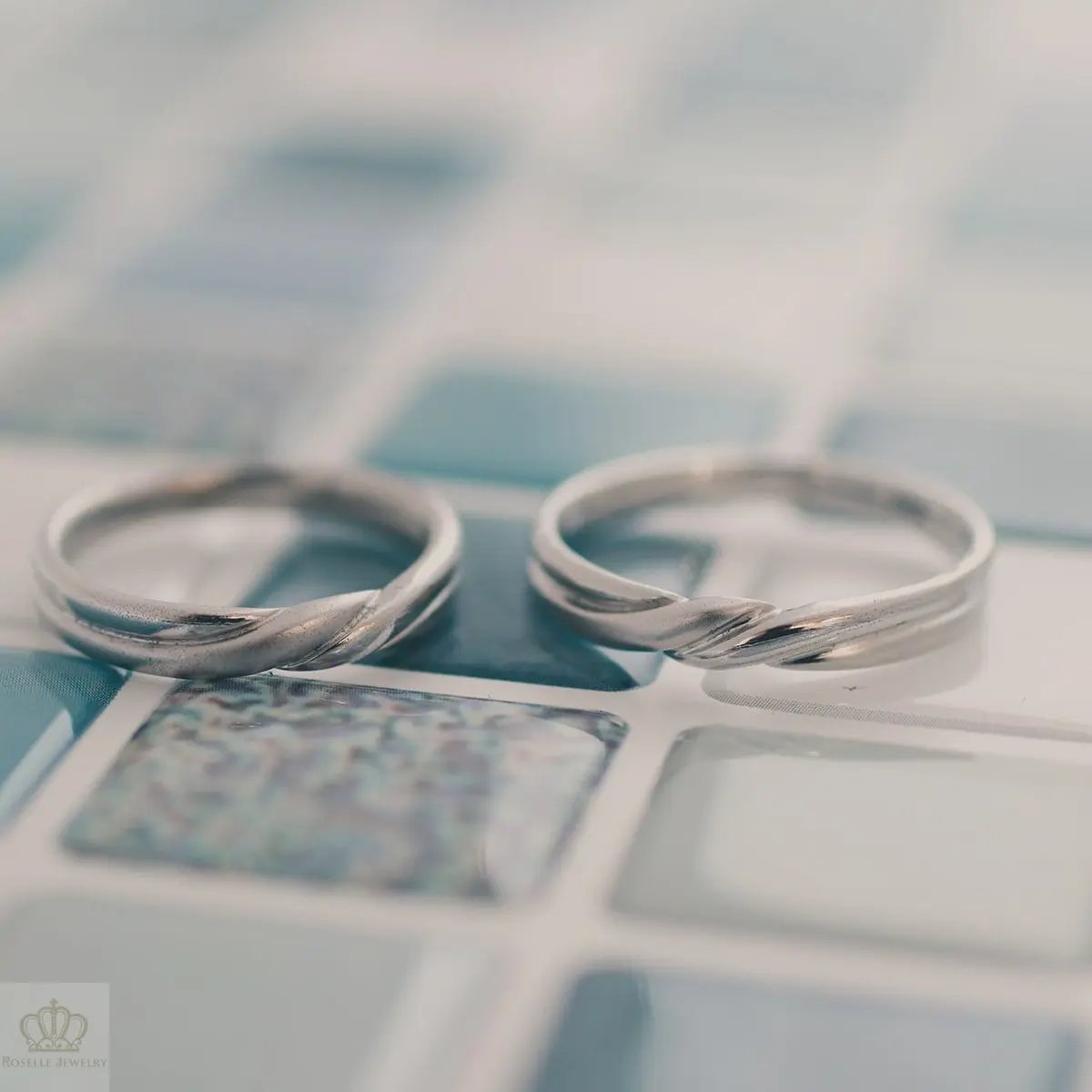 Unique Couple Wedding Ring Set - WM43 CHARLISA™