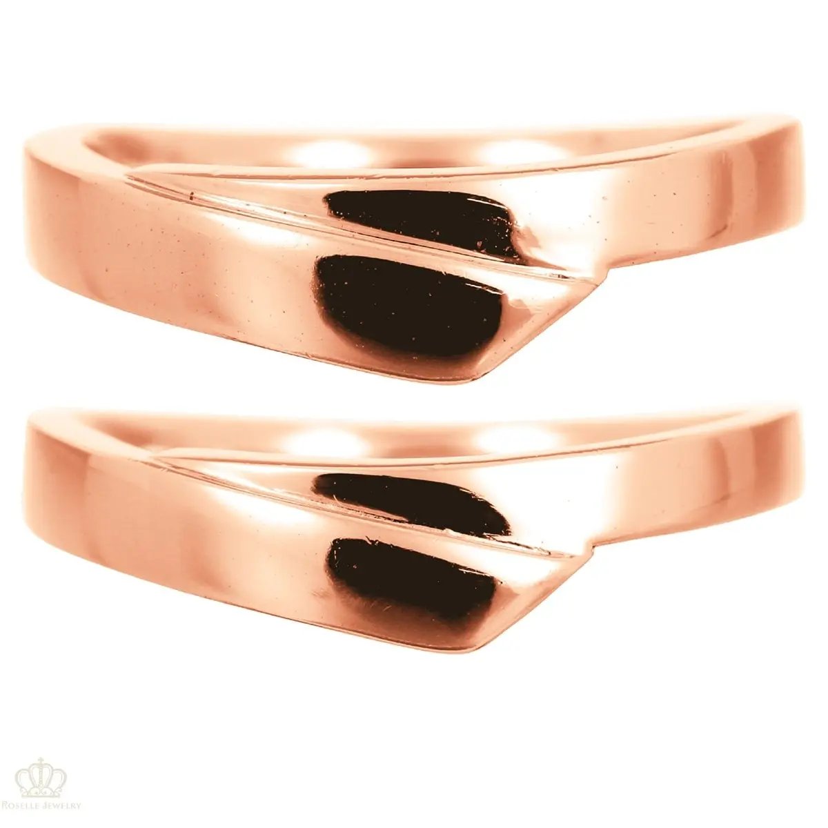 Unique Couple Wedding Ring Set - WM44 CHARLISA™