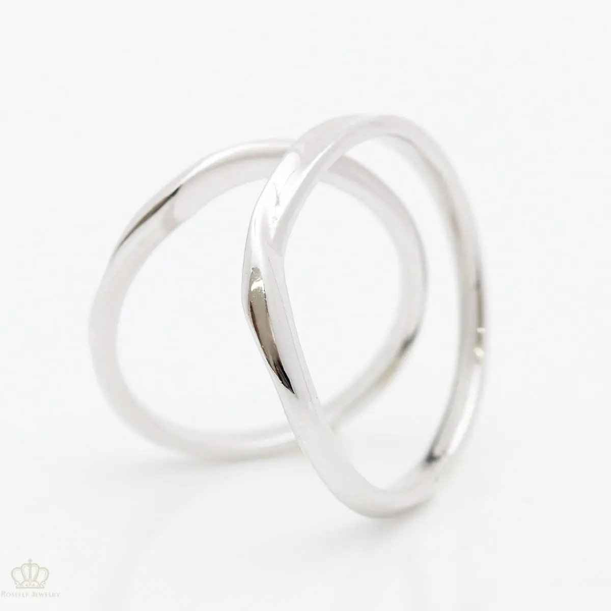 Unique Couple Wedding Ring Set - WM45 CHARLISA™