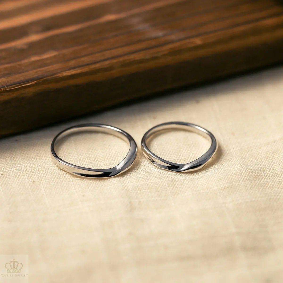 Unique Couple Wedding Ring Set - WM45 CHARLISA™