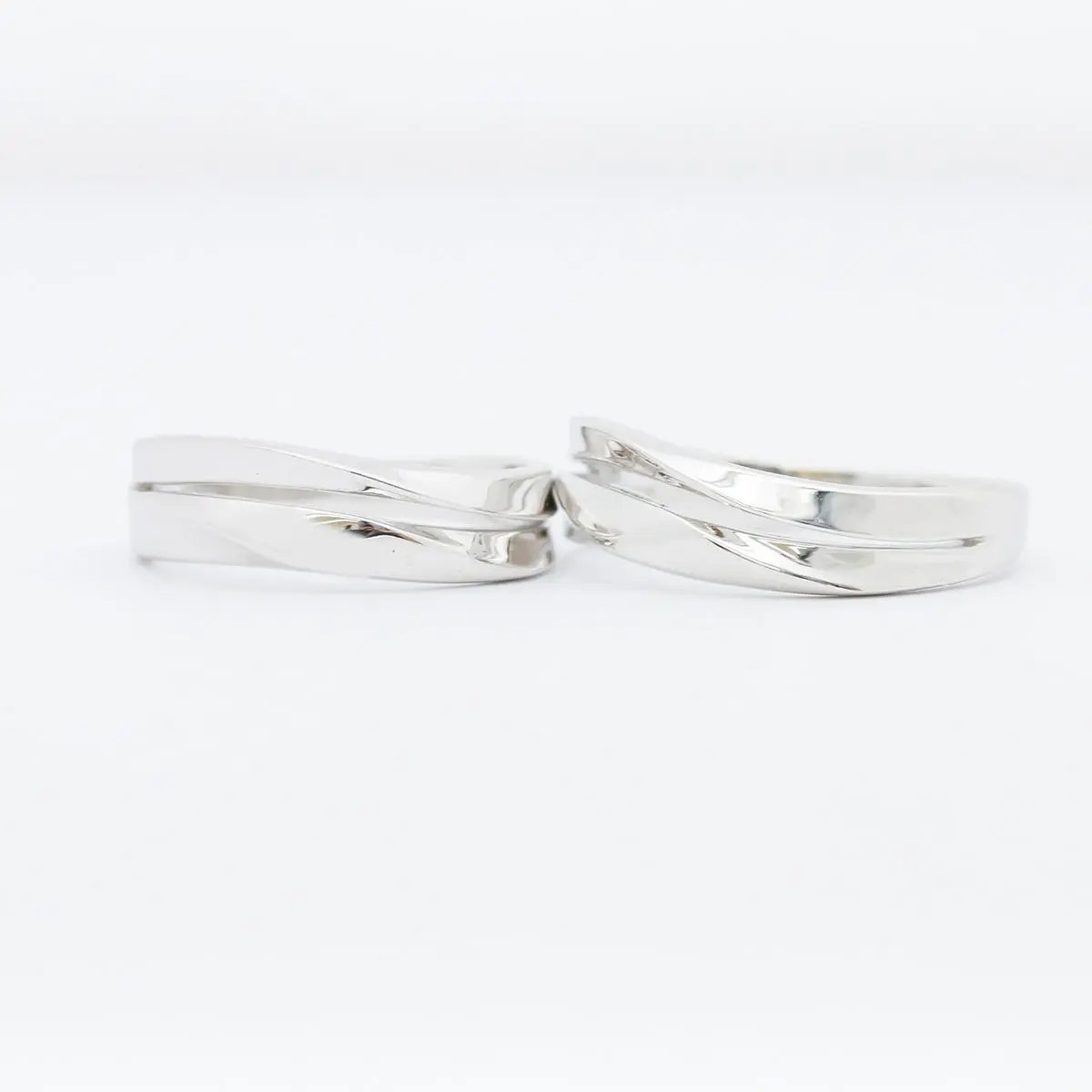 Unique Couple Wedding Ring Set - WM46 CHARLISA™