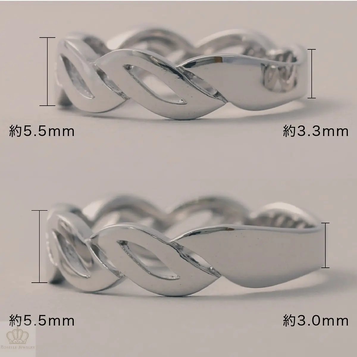 Unique Couple Wedding Ring Set - WM47 CHARLISA™