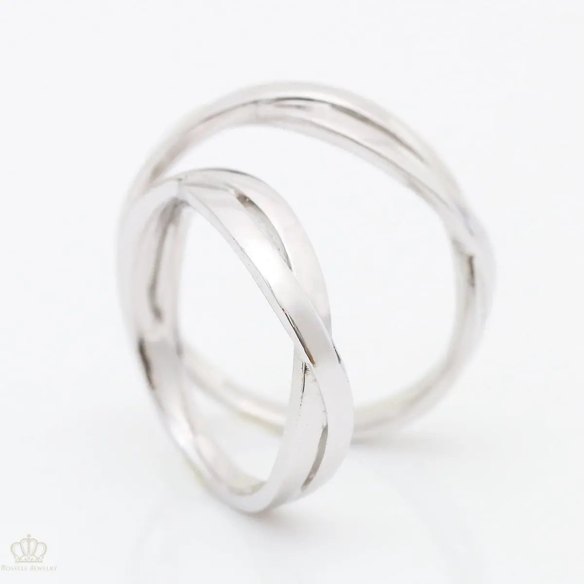 Unique Couple Wedding Ring Set - WM48 CHARLISA™