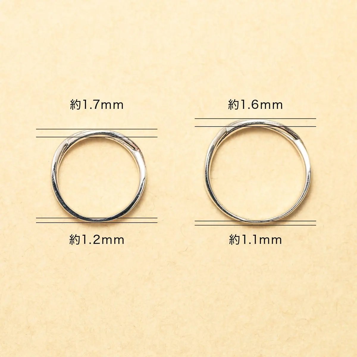 Unique Couple Wedding Ring Set - WM48 CHARLISA™