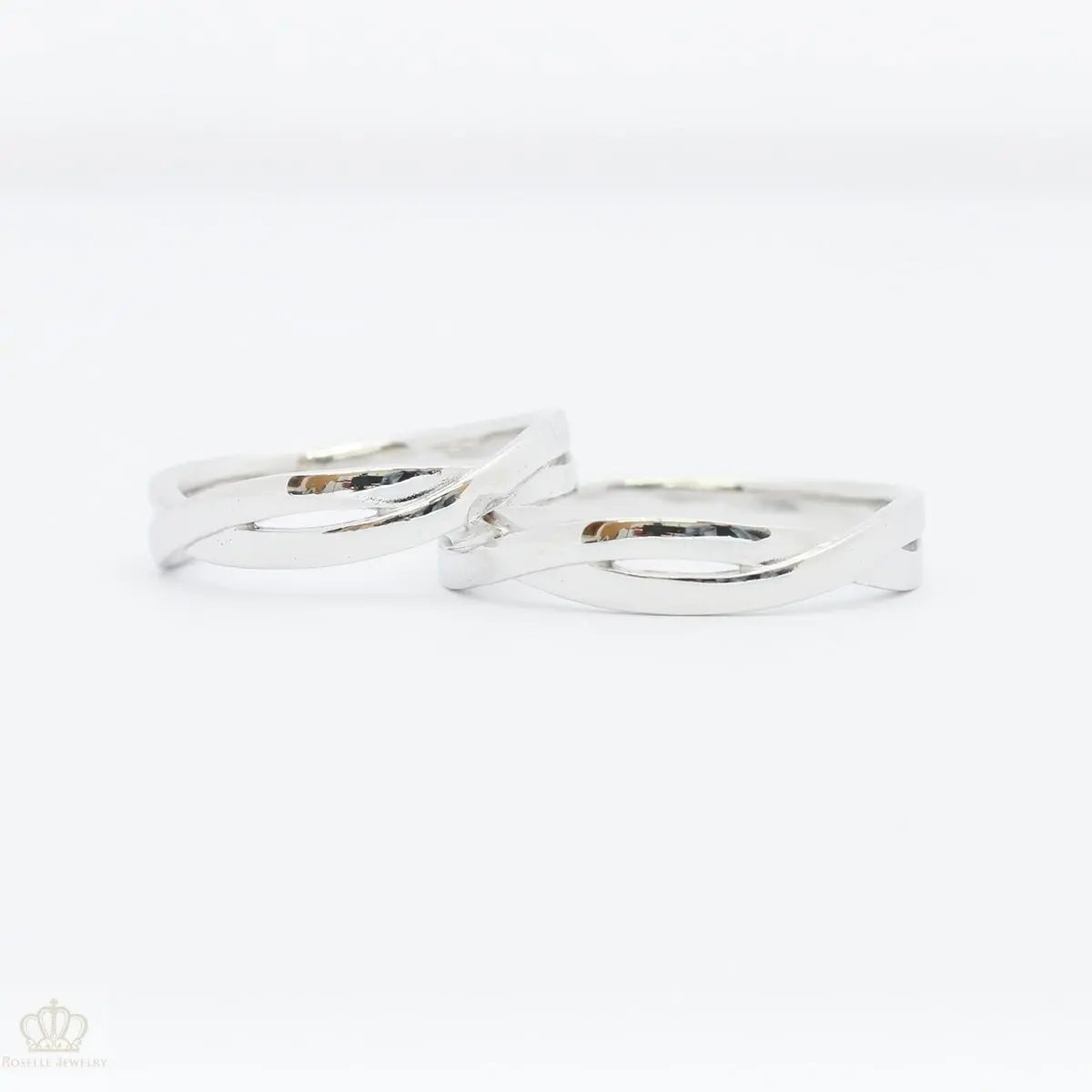 Unique Couple Wedding Ring Set - WM48 CHARLISA™