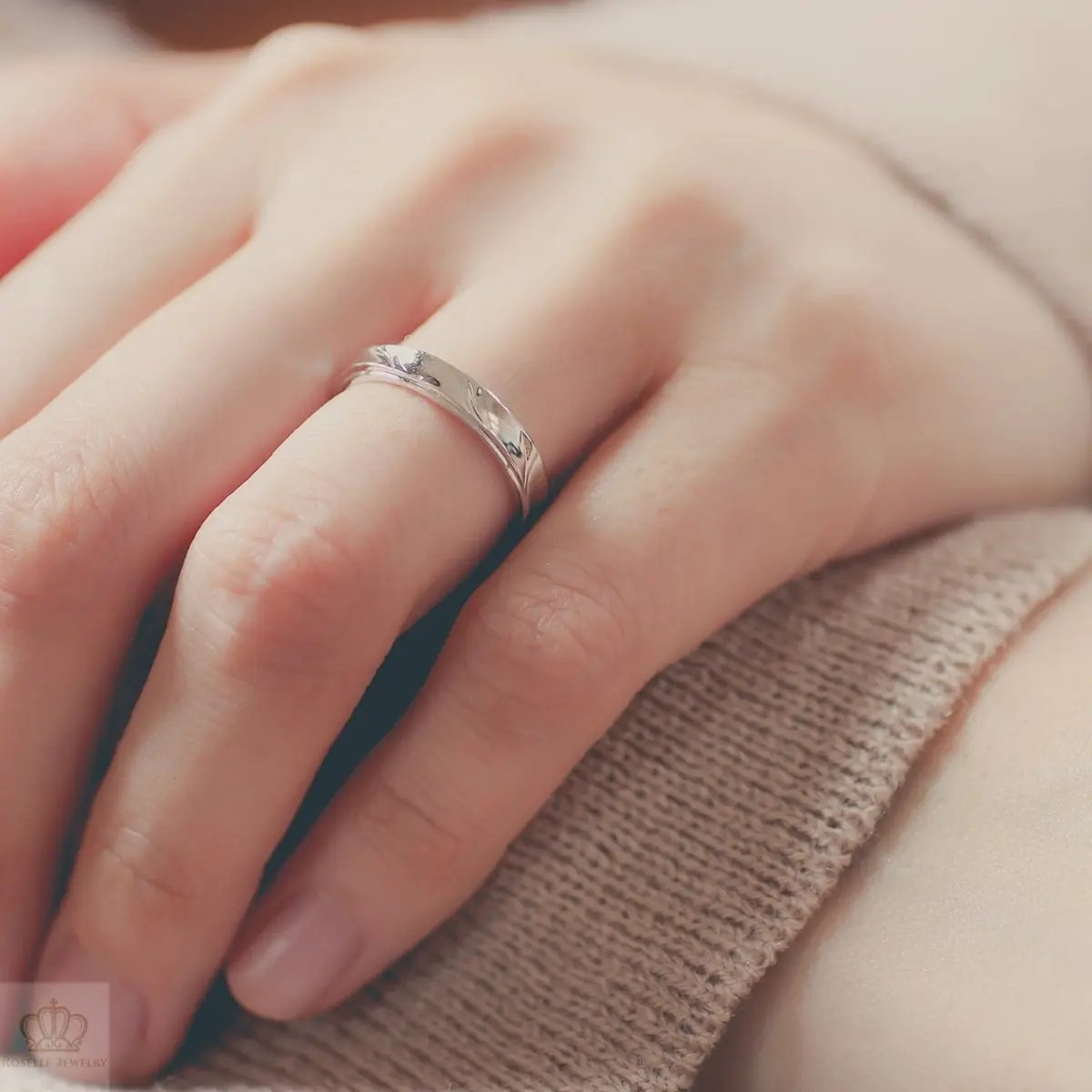 Unique Couple Wedding Ring Set - WM53 CHARLISA™