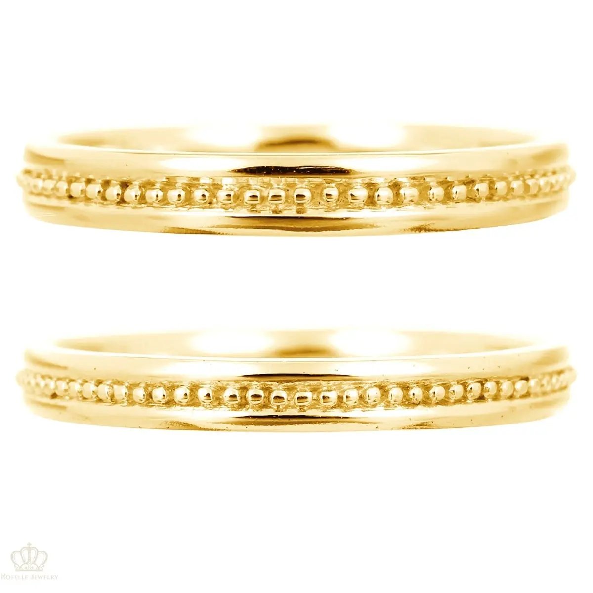 Unique Couple Wedding Ring Set - WM56 CHARLISA™