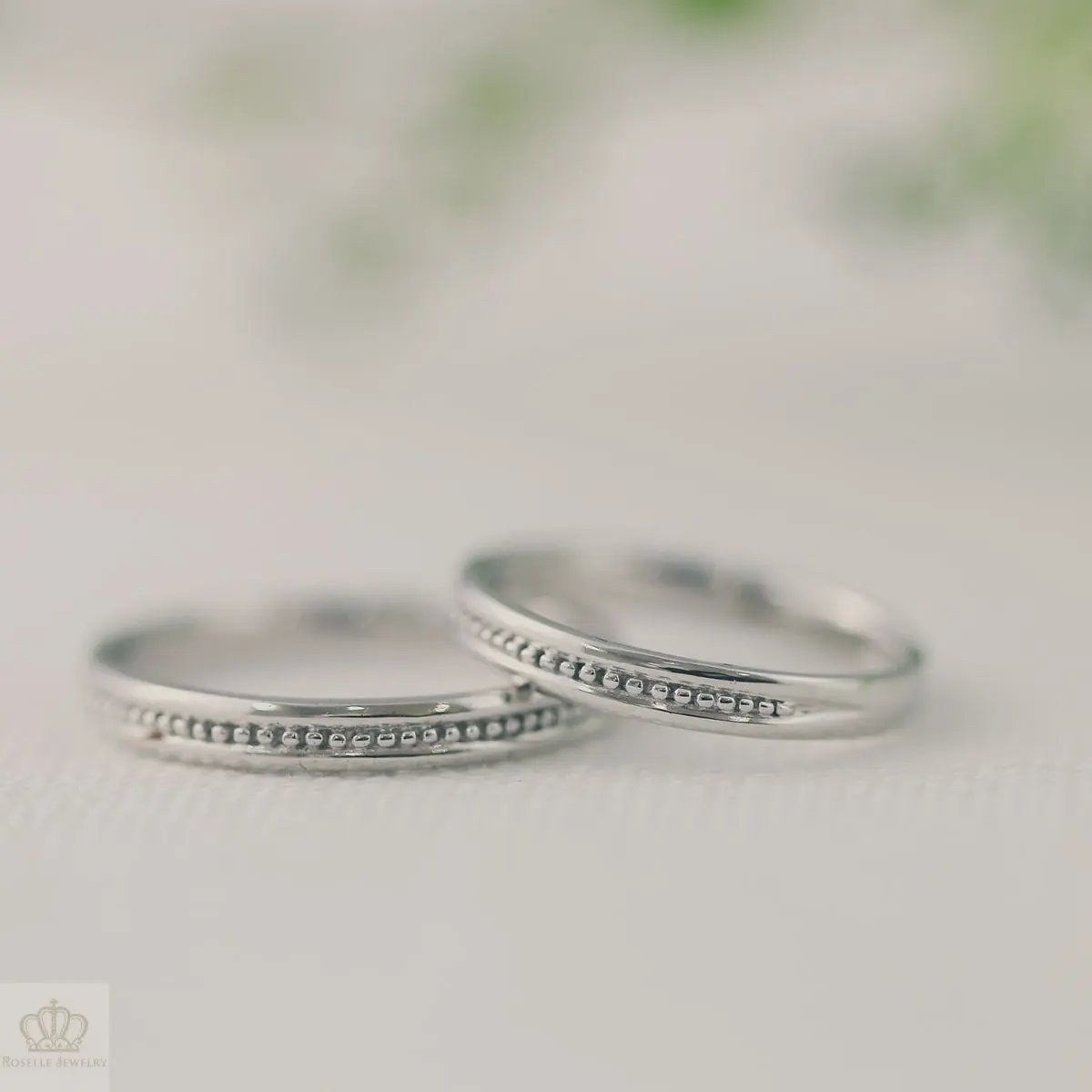 Unique Couple Wedding Ring Set - WM56 CHARLISA™
