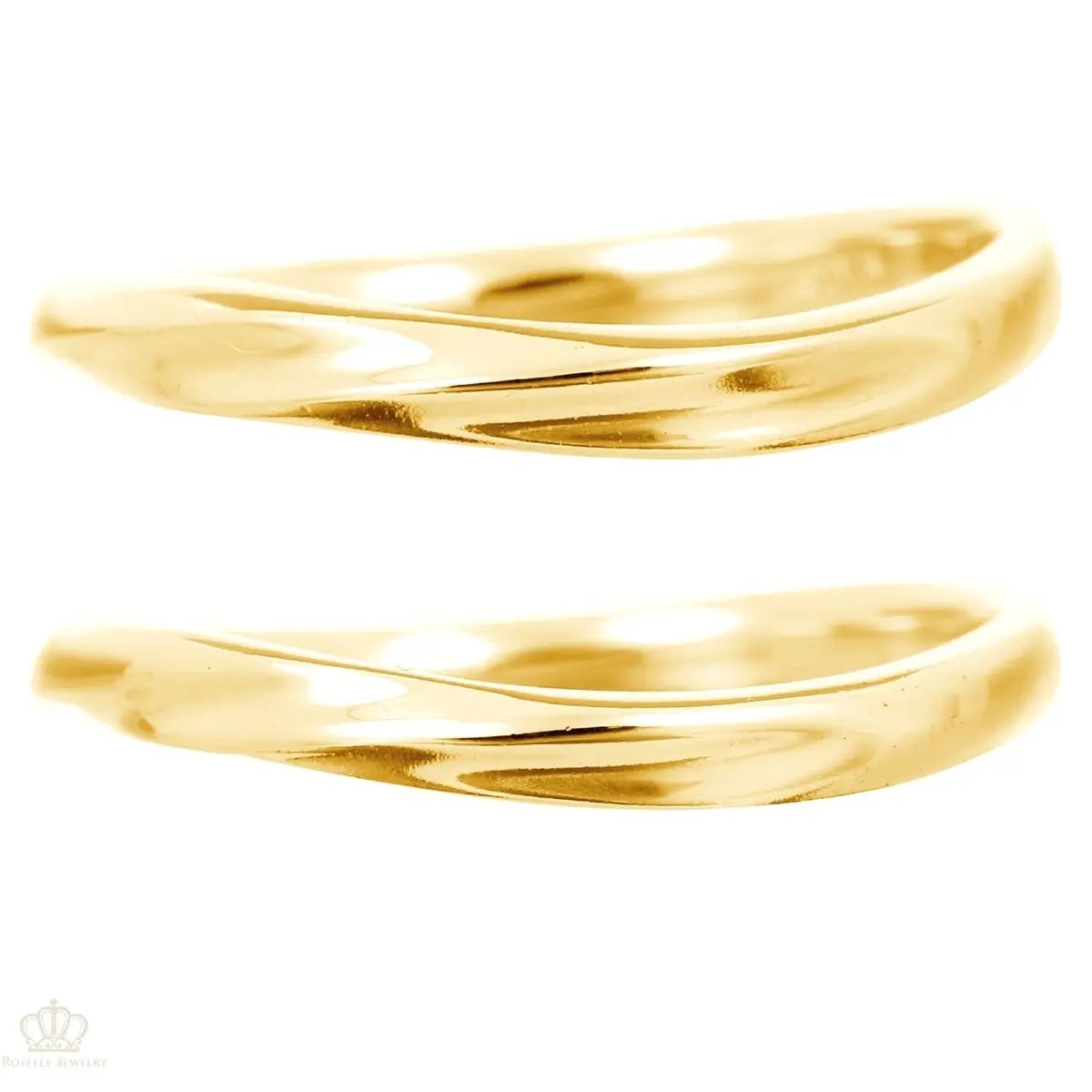 Unique Couple Wedding Ring Set - WM57 CHARLISA™