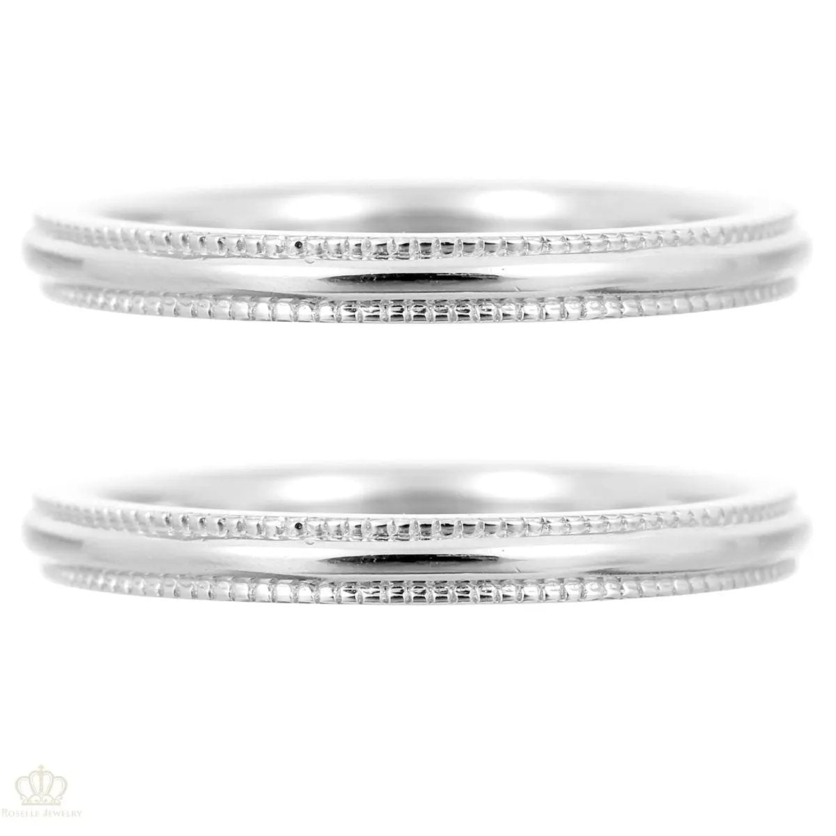 Unique Couple Wedding Ring Set - WM59 CHARLISA™