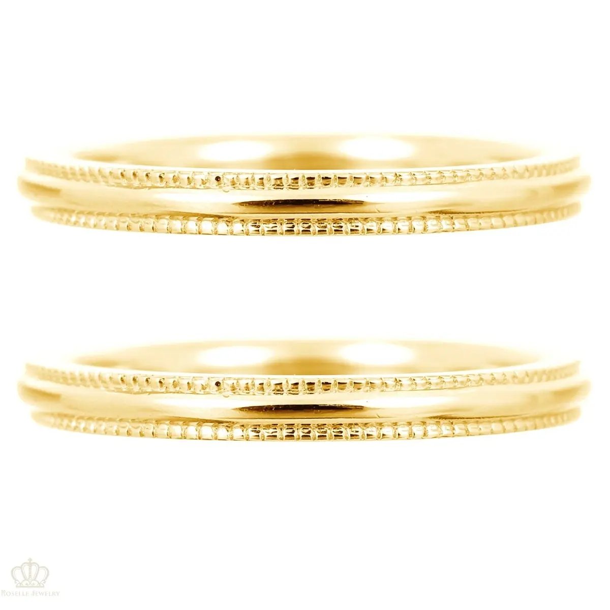 Unique Couple Wedding Ring Set - WM59 CHARLISA™