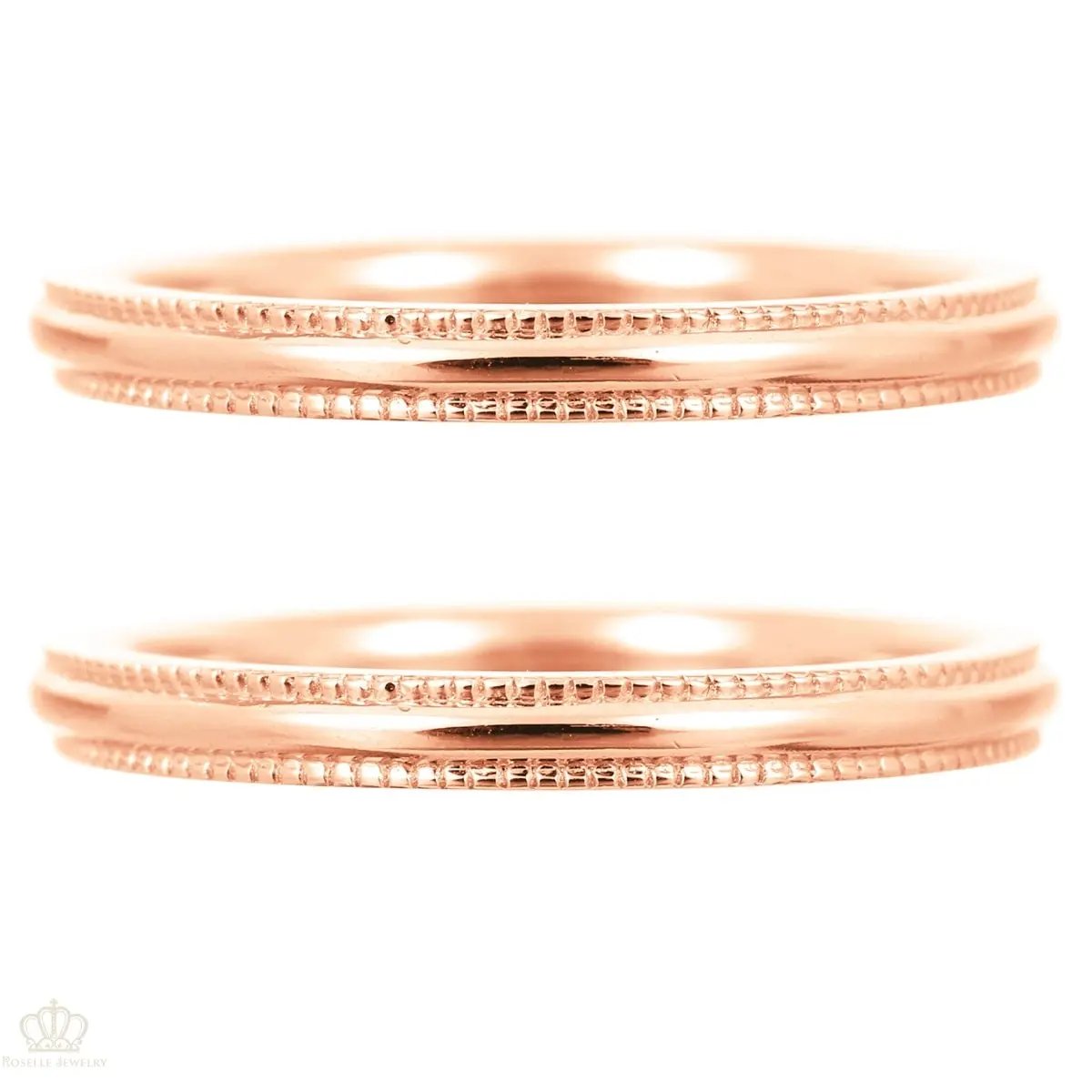 Unique Couple Wedding Ring Set - WM59 CHARLISA™