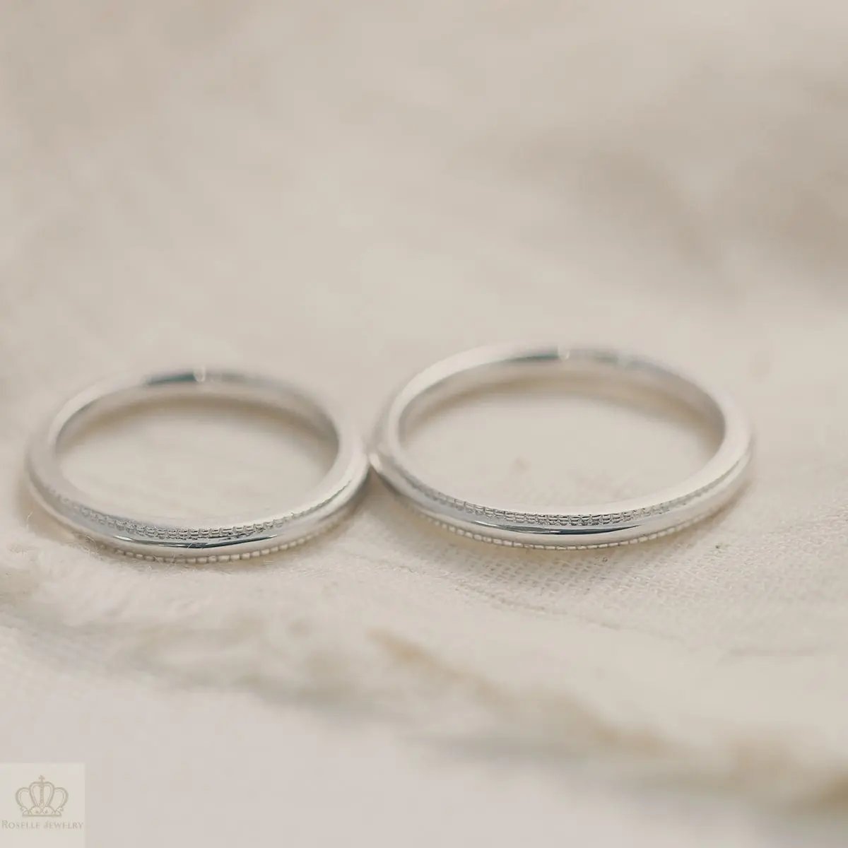 Unique Couple Wedding Ring Set - WM59 CHARLISA™