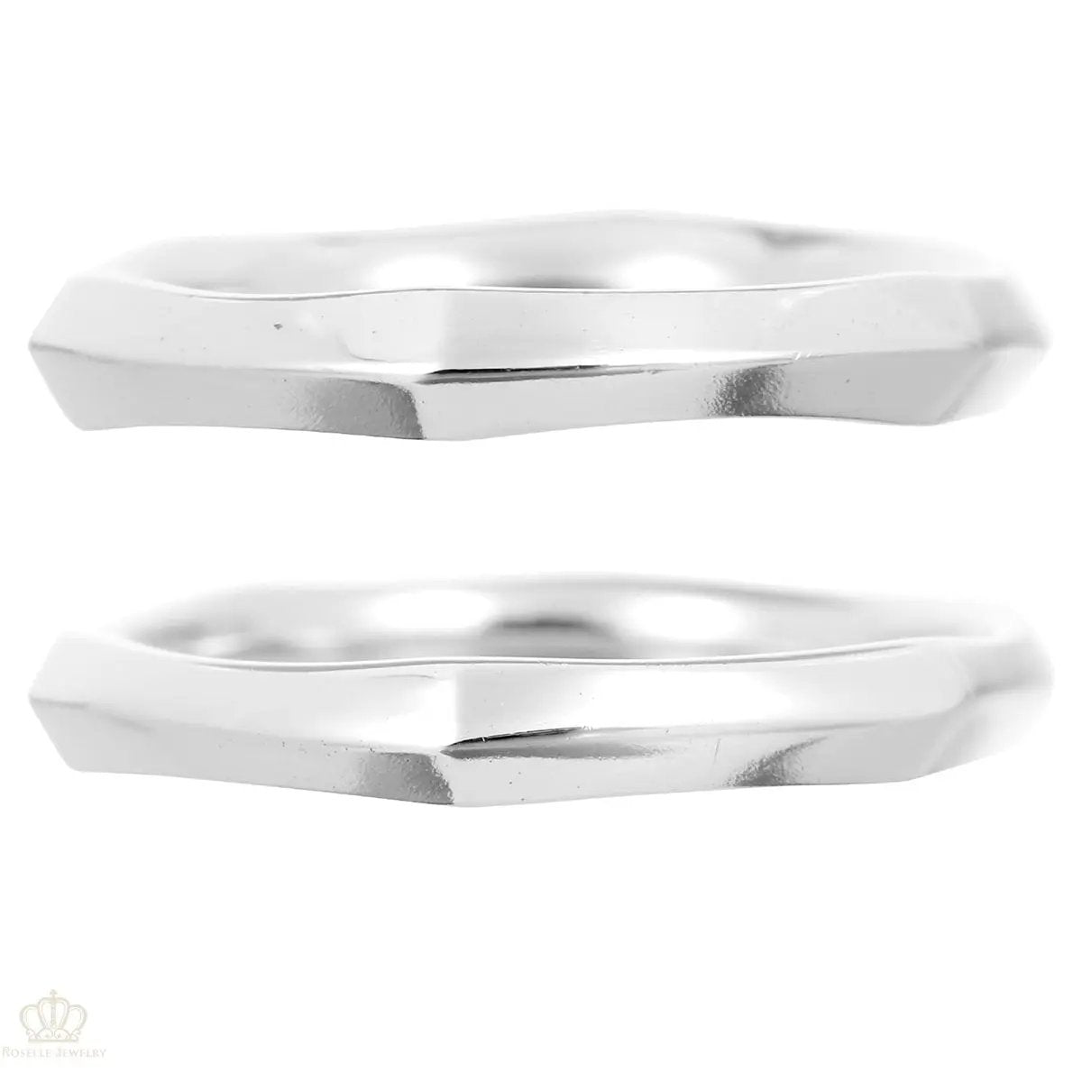 Unique Couple Wedding Ring Set - WM63 CHARLISA™