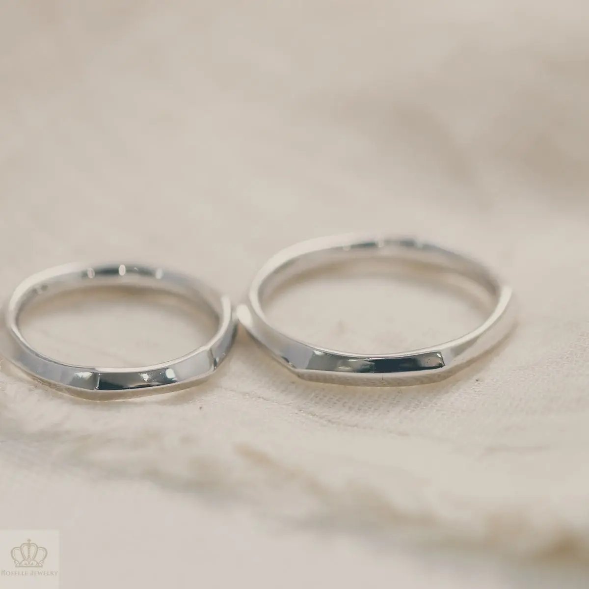 Unique Couple Wedding Ring Set - WM63 CHARLISA™