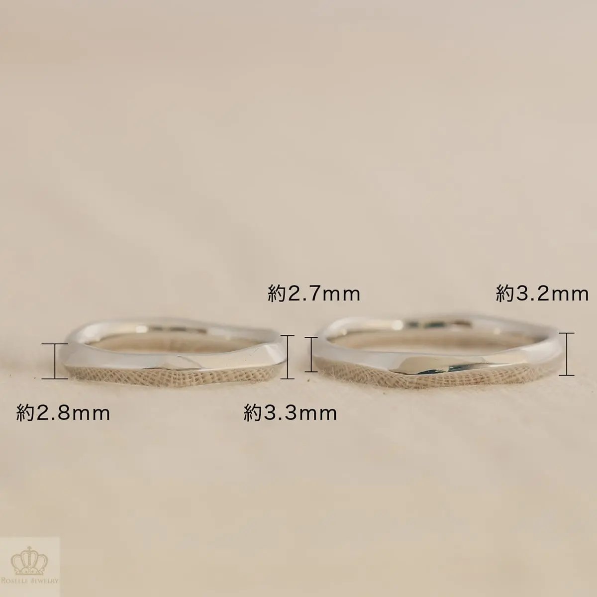 Unique Couple Wedding Ring Set - WM63 CHARLISA™