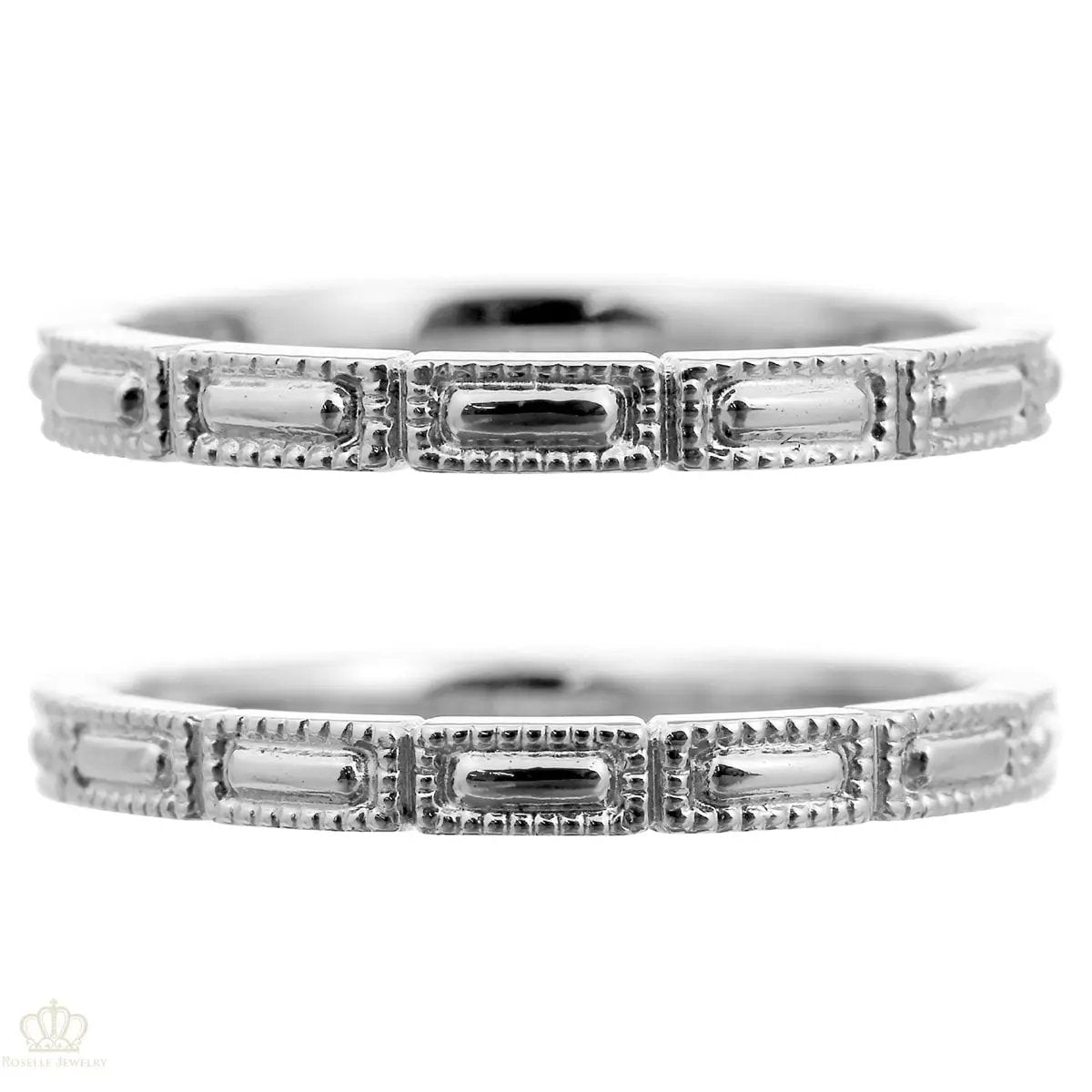 Unique Couple Wedding Ring Set - WM65 CHARLISA™