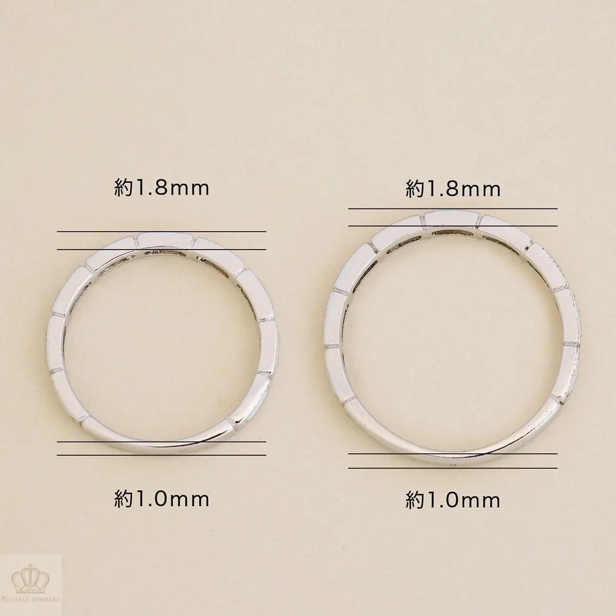 Unique Couple Wedding Ring Set - WM65 CHARLISA™