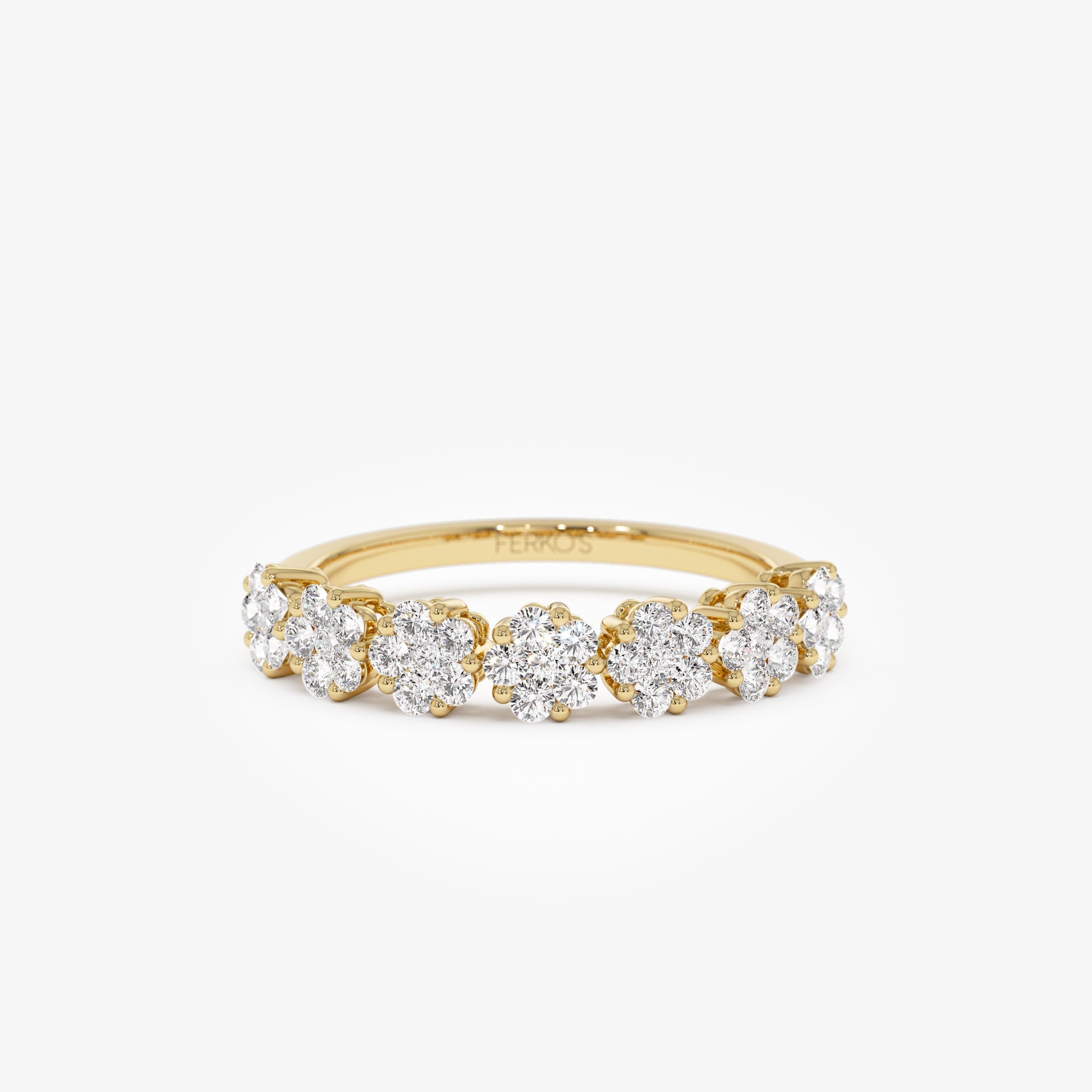 OBFJ0912 - 14k 0.50 ctw Illusion Setting Wedding Ring 1