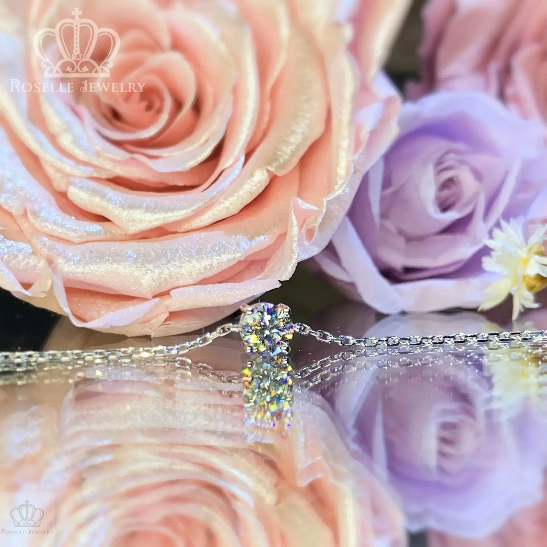 LB001 - Instock 0.30CT Four Prong Solitaire Diamond Bracelet CHARLISA™