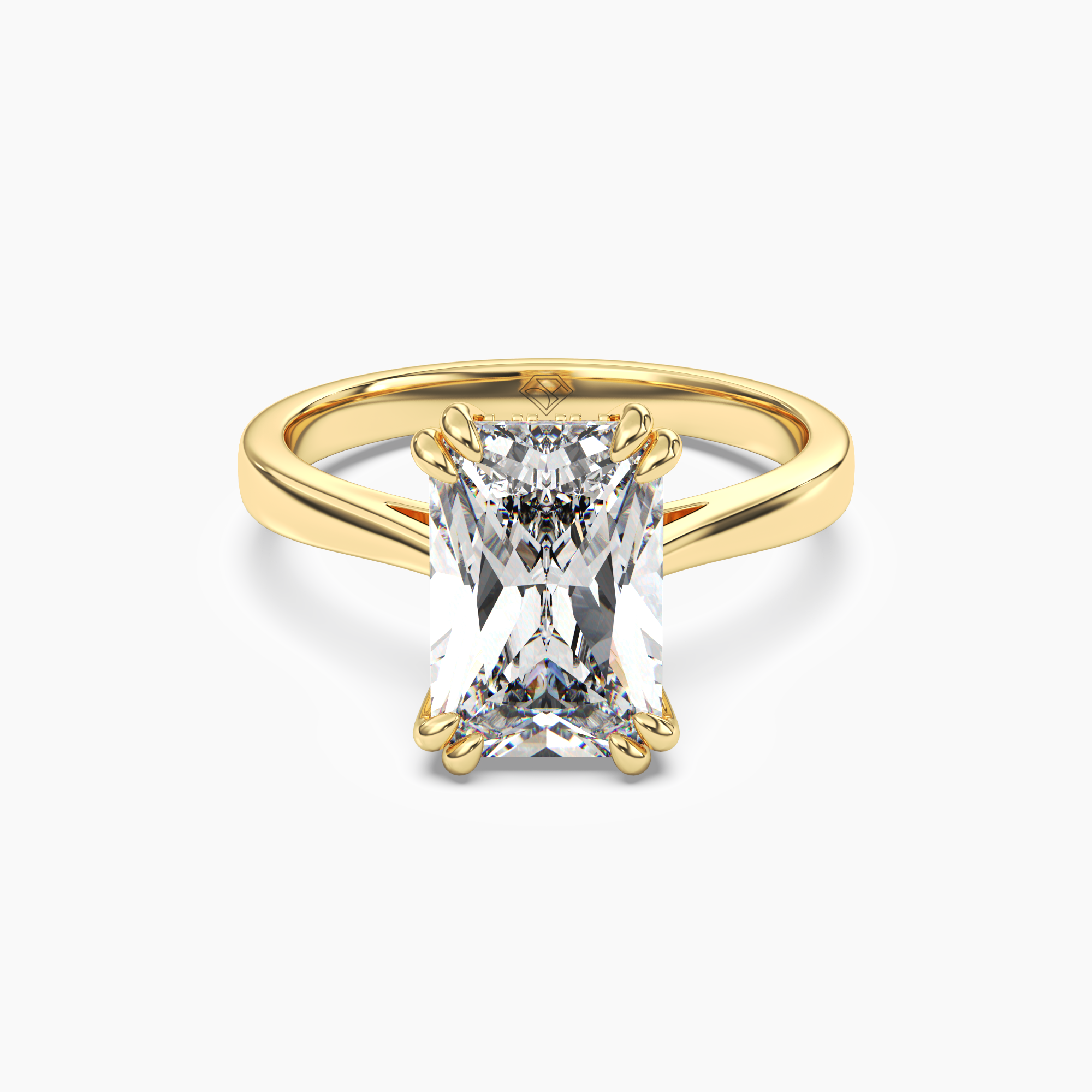OBSER056 - Meadow Radiant engagement ring setting view 4