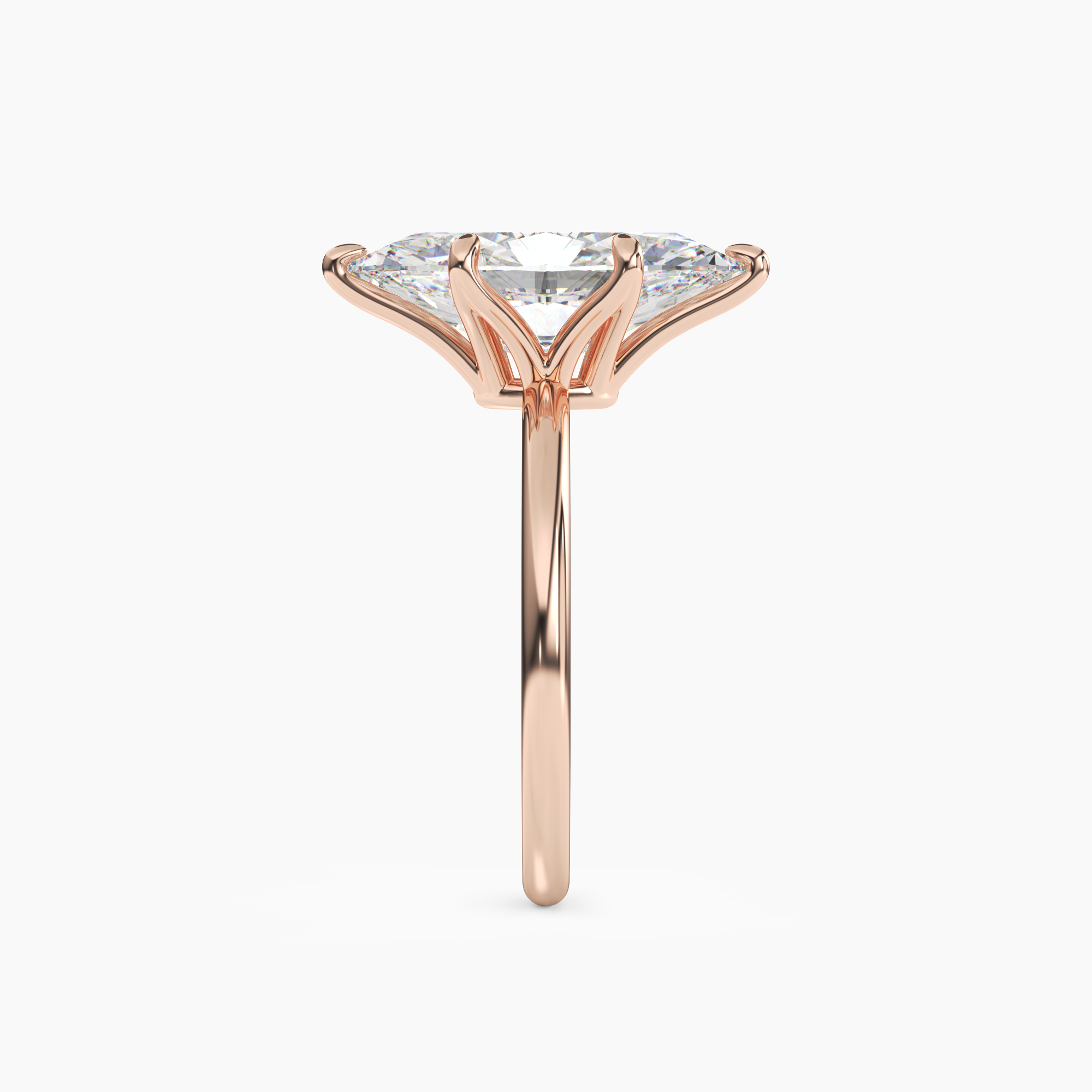 OBSER008 - Eden Marquise engagement ring setting view 9