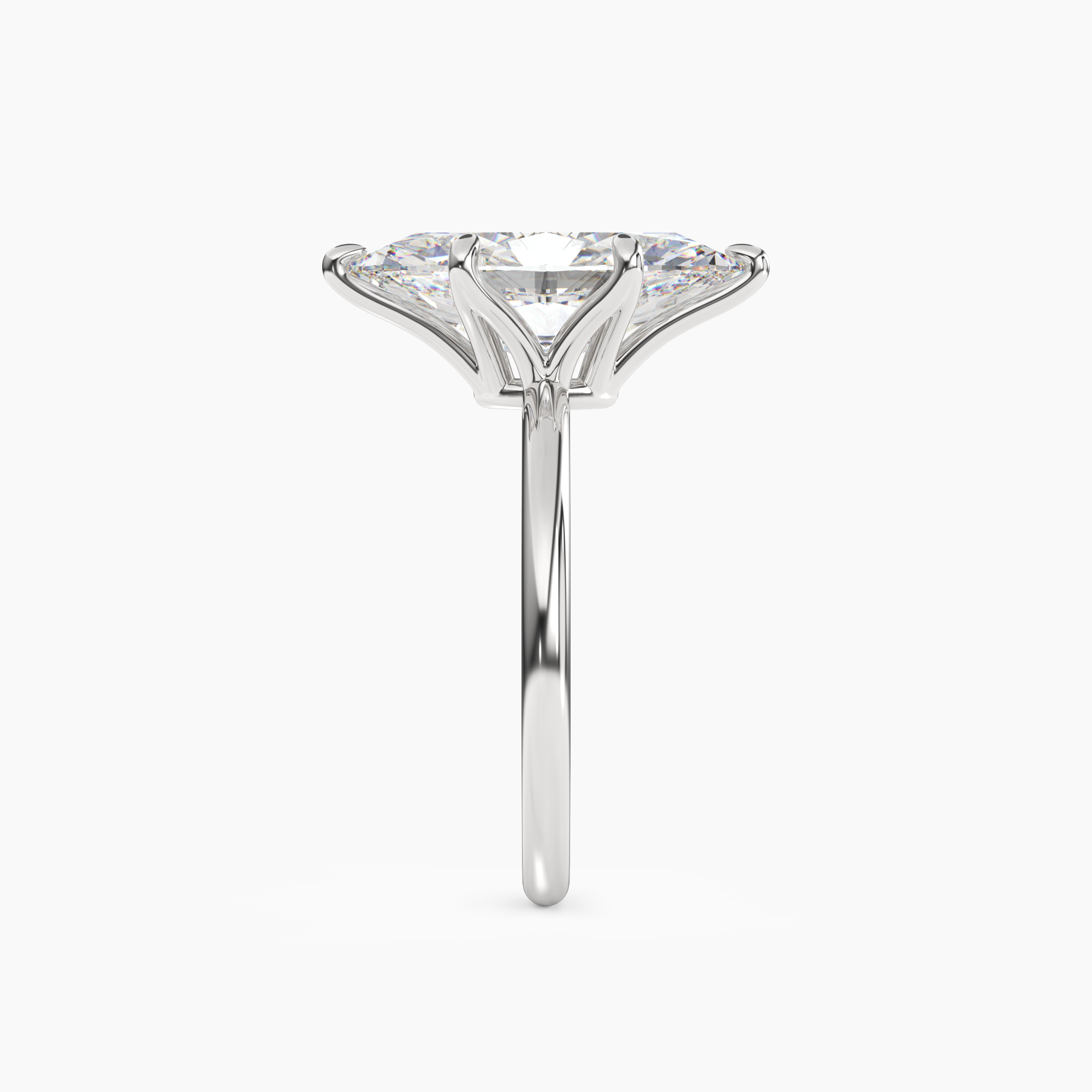 OBSER008 - Eden Marquise engagement ring setting view 3
