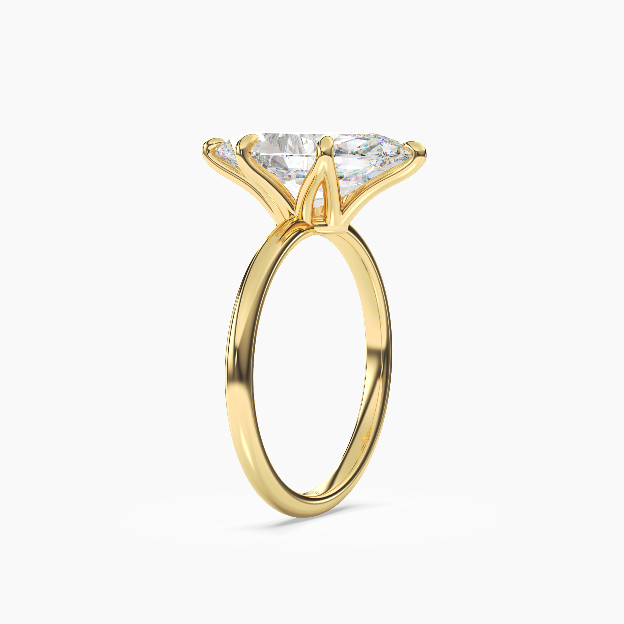OBSER008 - Eden Marquise engagement ring setting view 5