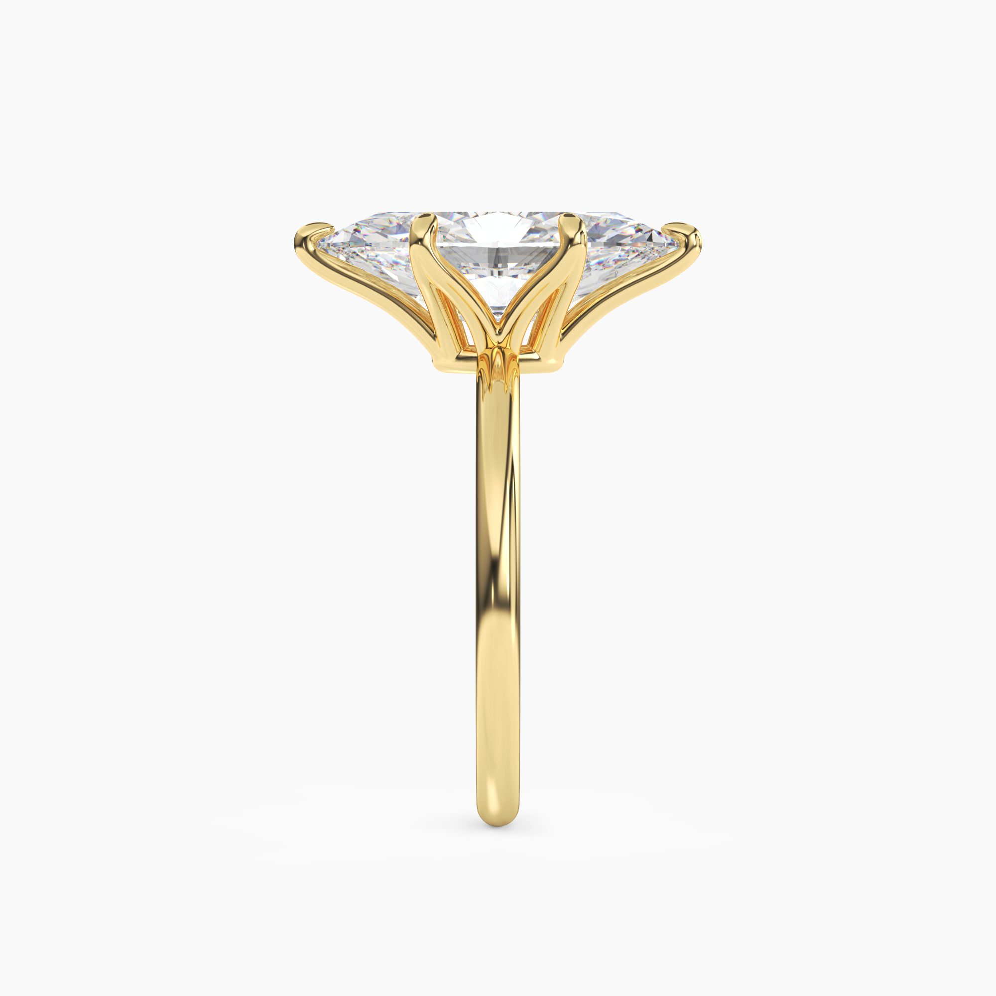 OBSER008 - Eden Marquise engagement ring setting view 6