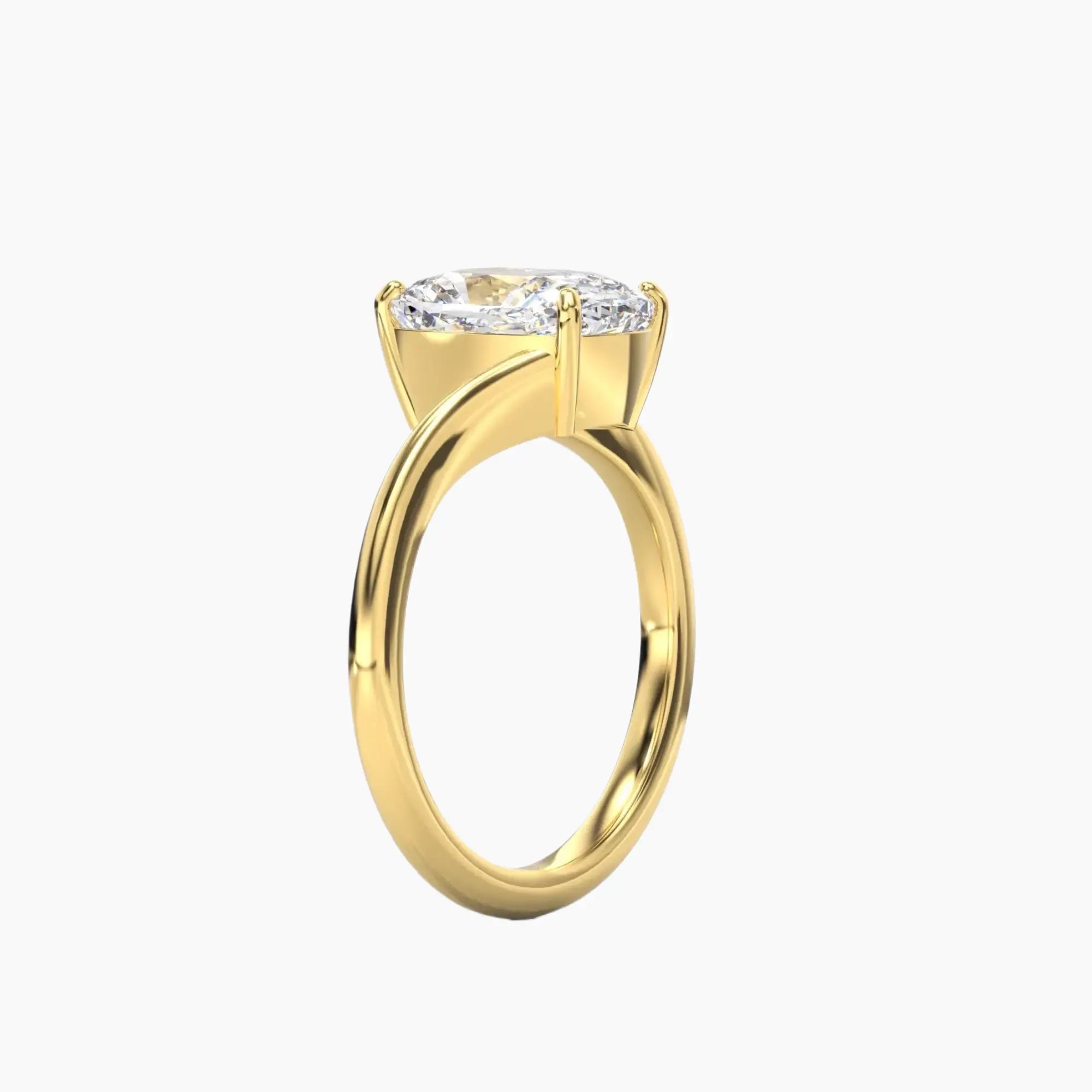 OBSER200 - Whisper Cushion engagement ring setting view 5