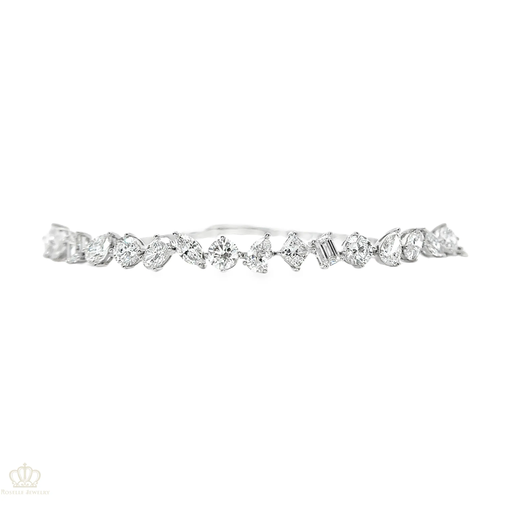 3.38CTW Four Prong Lab Grown Diamond Bracelet - LB251 CHARLISA™