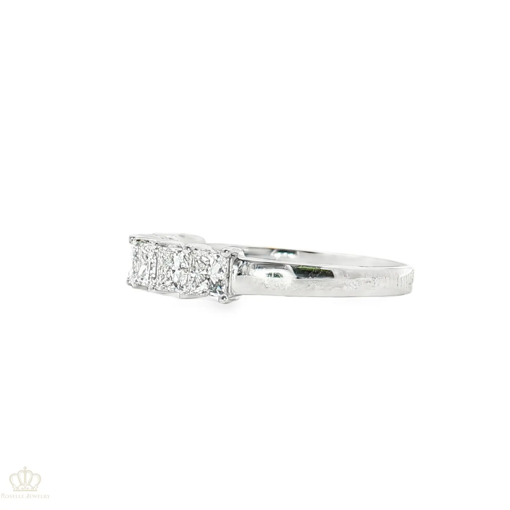 LGR112 - 1.03CTW Princess Cut Seven Stone Diamond Wedding Band Ring Camelia™