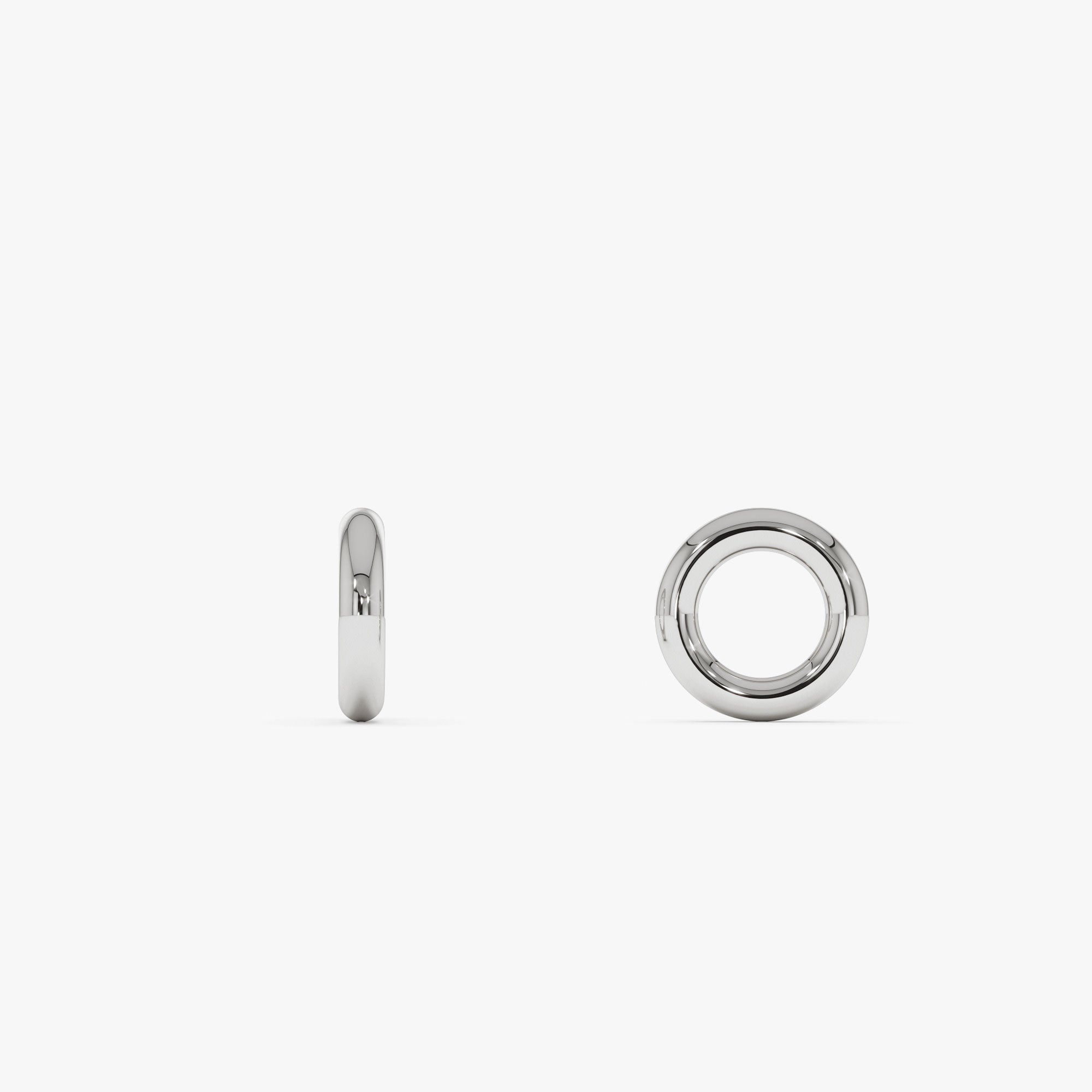 OBFJ0241 - 14K Gold Open Rondelle Charm – 2MM 2