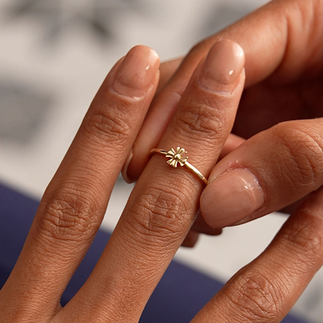 OBFJ0523 - 14k Maltese Cross Ring 2