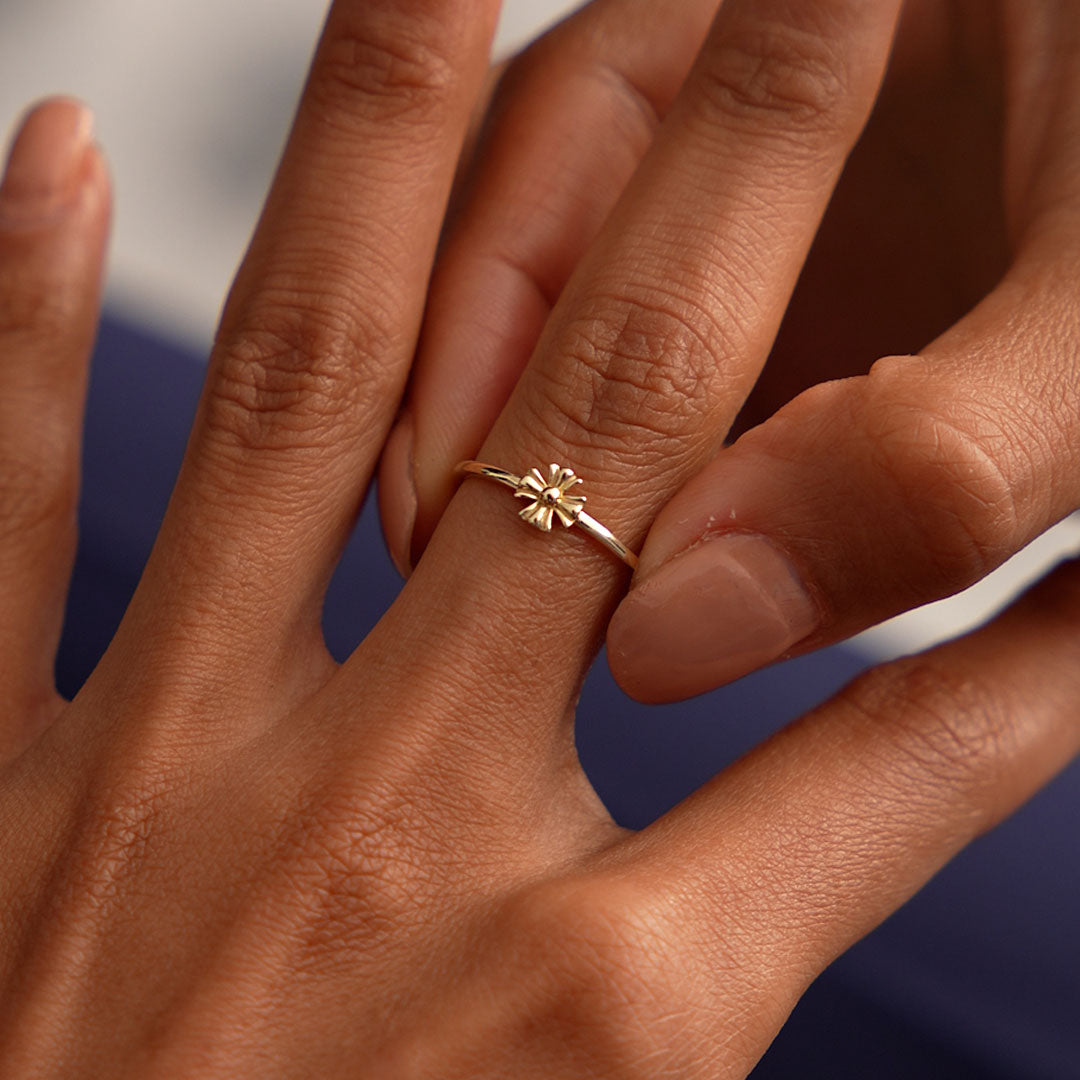 OBFJ0523 - 14k Maltese Cross Ring 6
