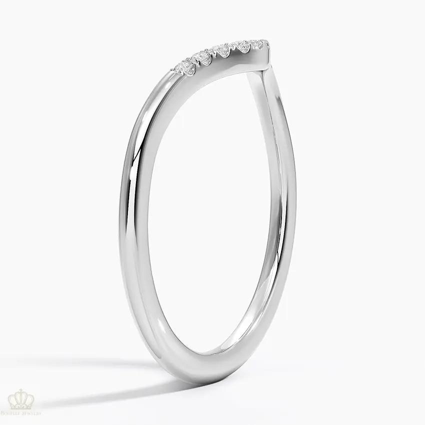 Petite Flair Wedding Band Ring - LR91 Camélia™