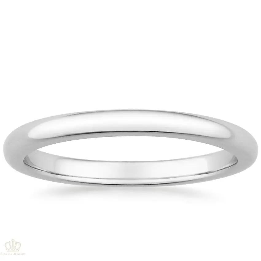2mm Comfort Fit Wedding Ring - WR002 - Roselle Jewelry